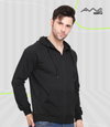 Convertible Zipper Hoodie Jacket - Hoodie