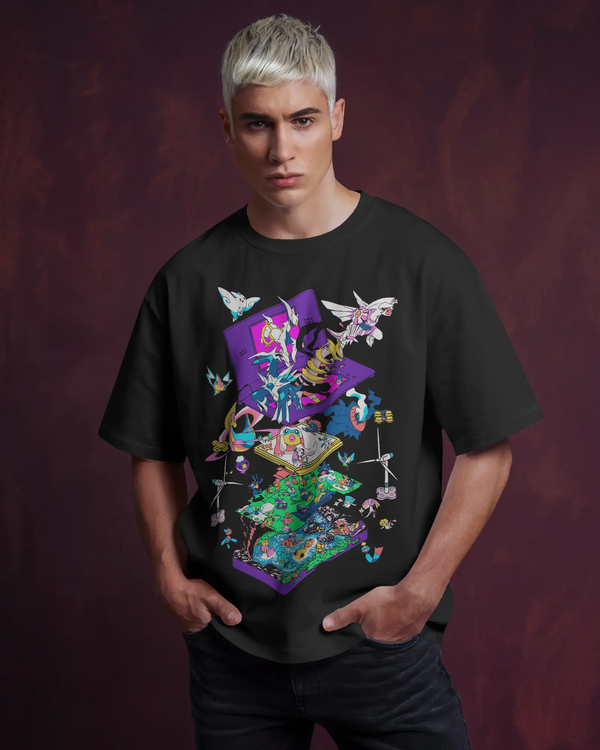 PIXELVERSE EXPLOSION Oversized Tee