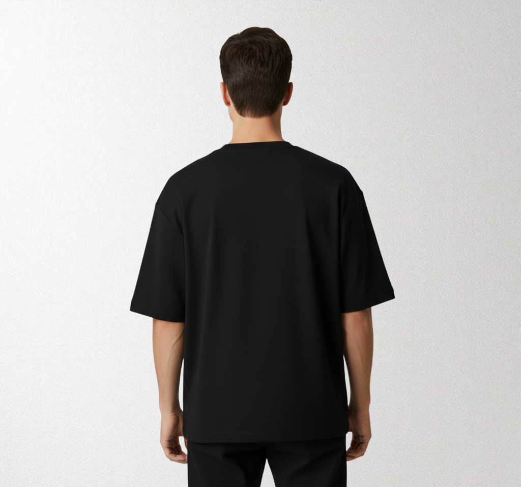Blank Oversize Tee Black