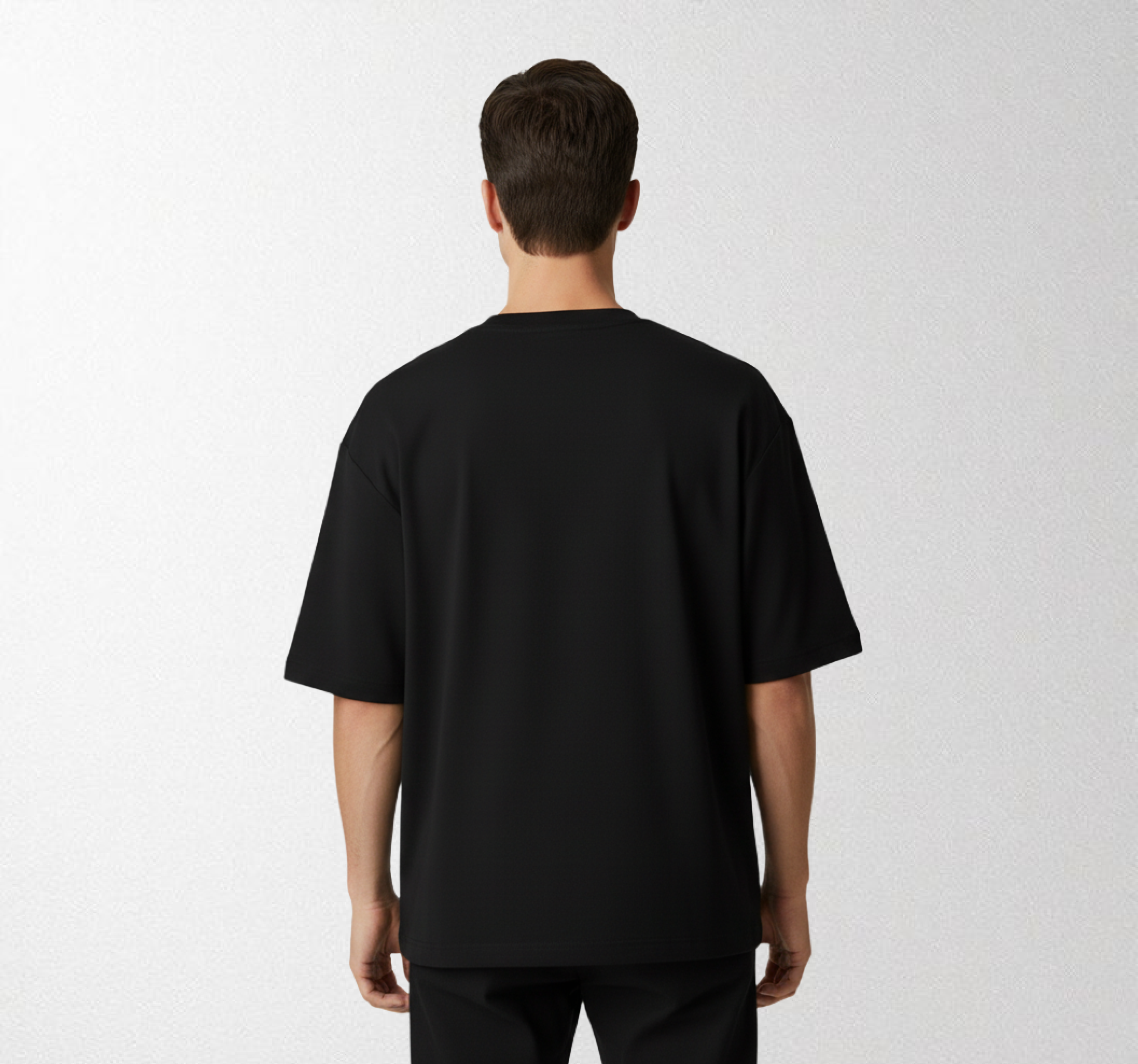 Blank Oversize Tee Black