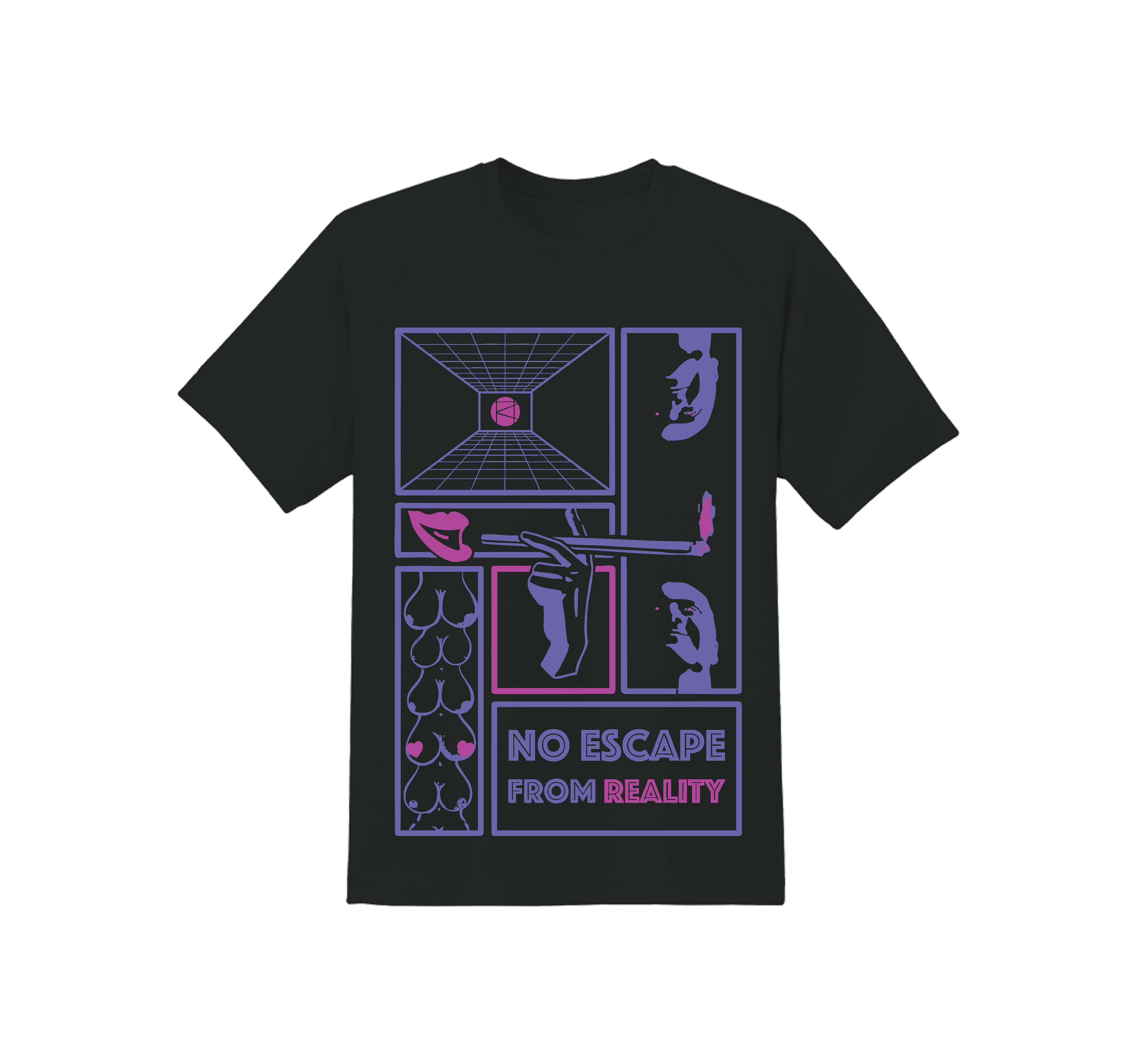 NO Escape Round-neck T-shirt