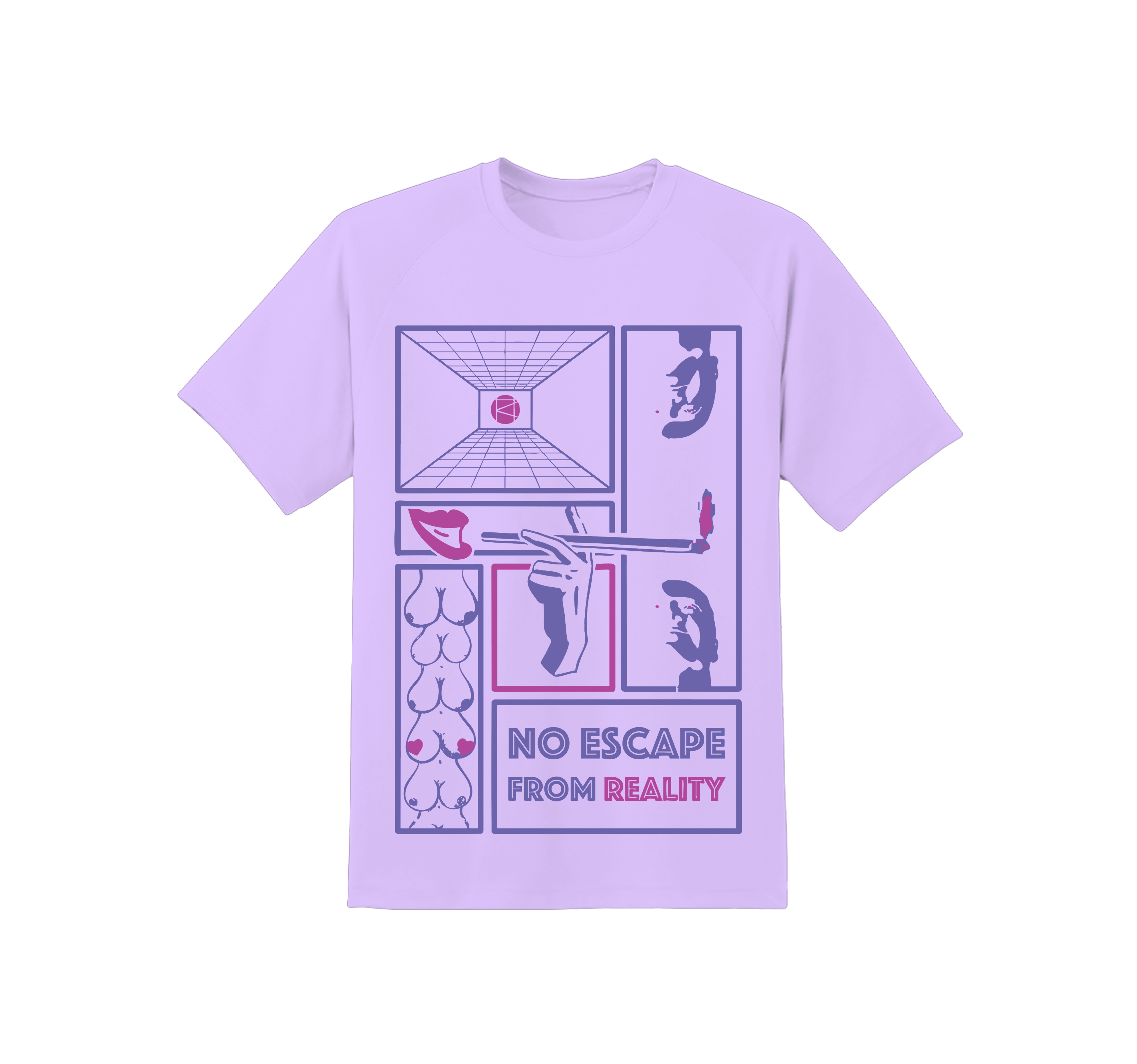 NO Escape Round-neck T-shirt