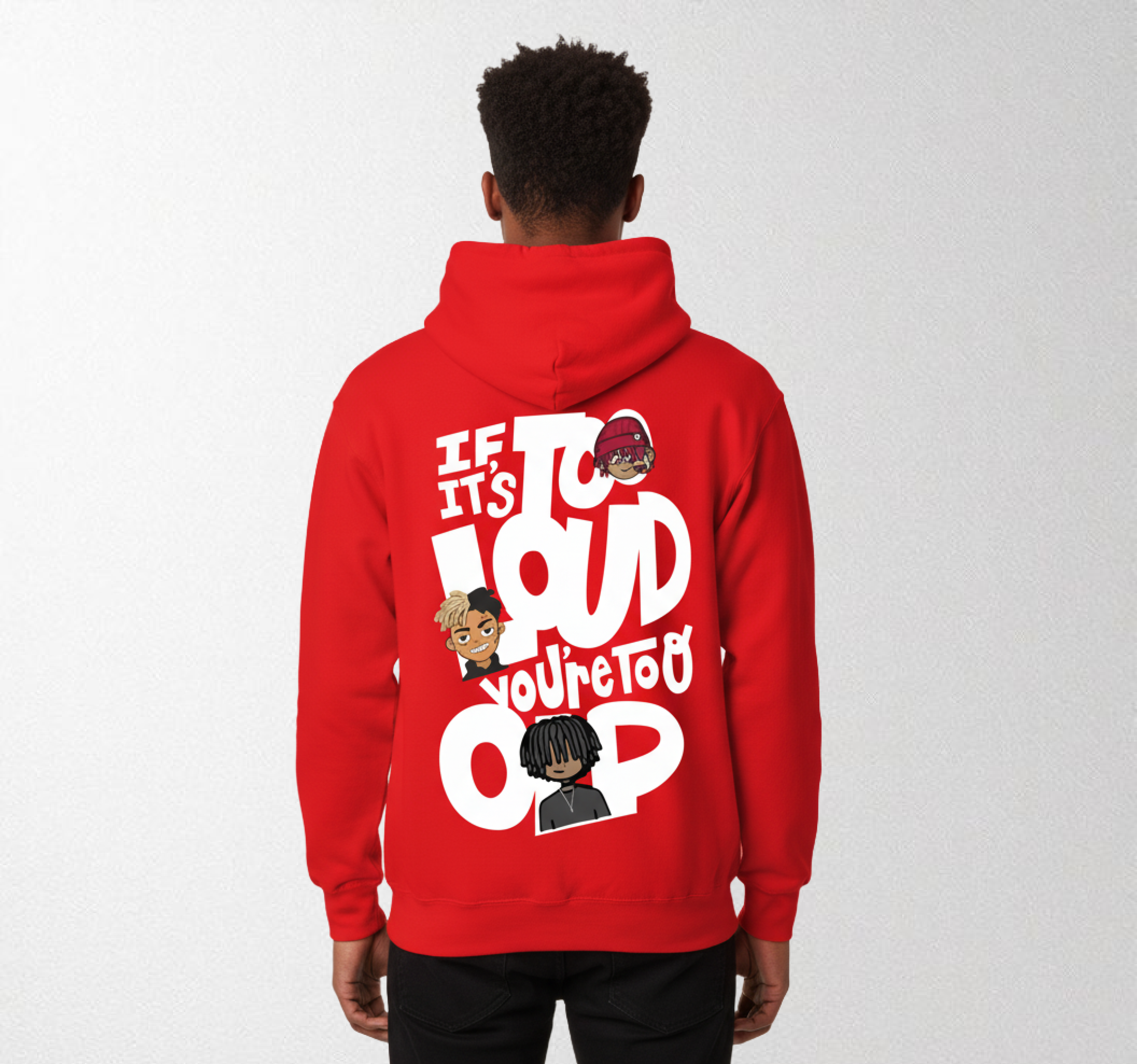 Too loud Hoodie