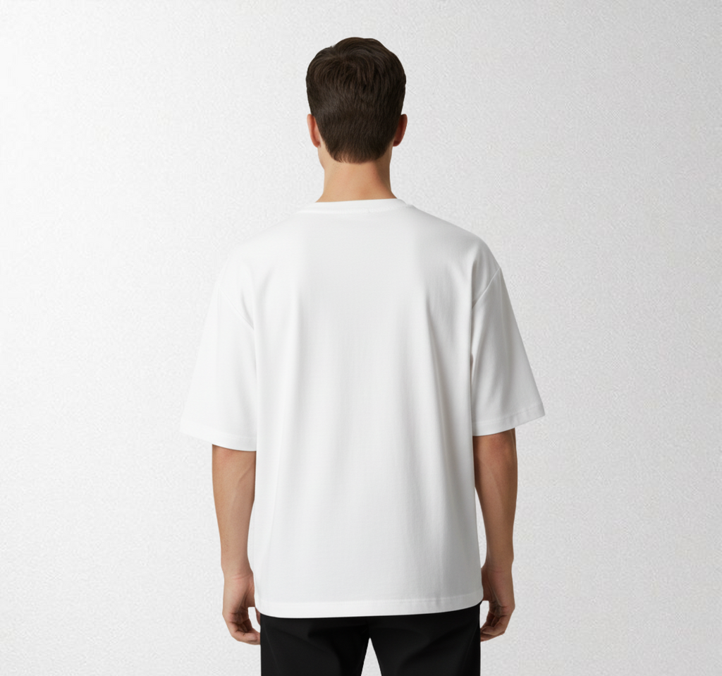 Blank Oversize Tee White