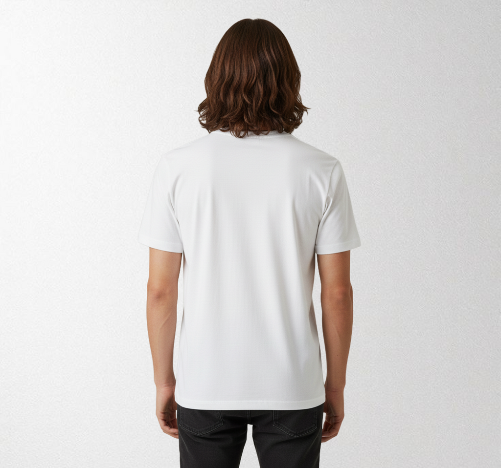 Blank Crew Neck White