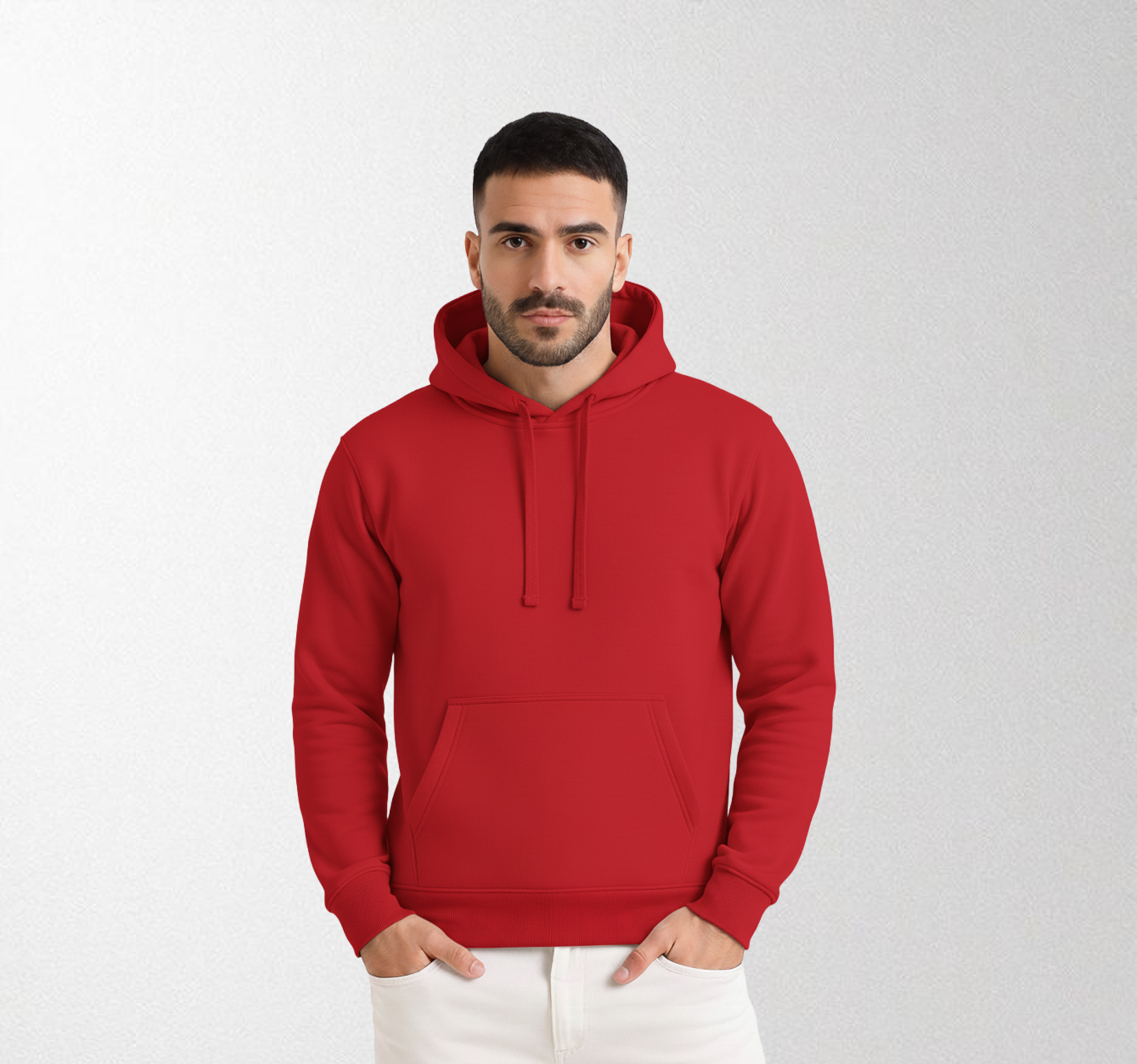 Blank Hoodie Red