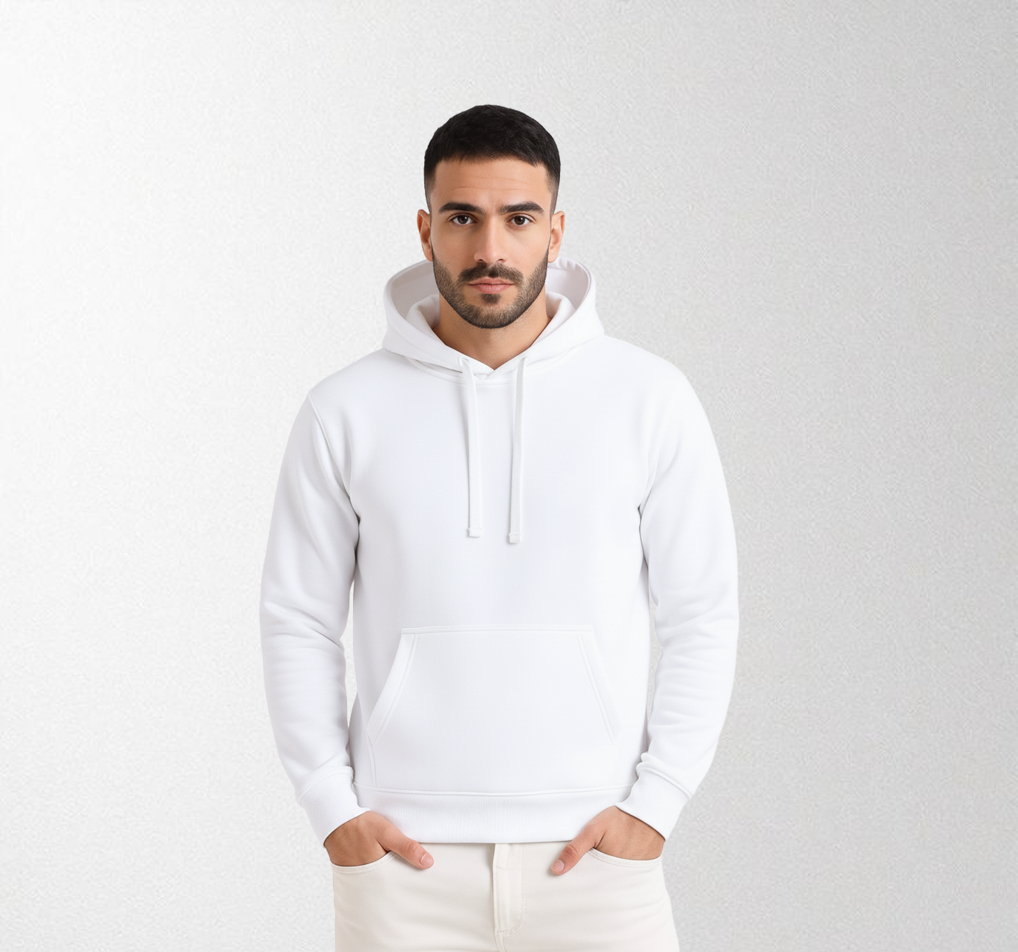 Blank Hoodie White