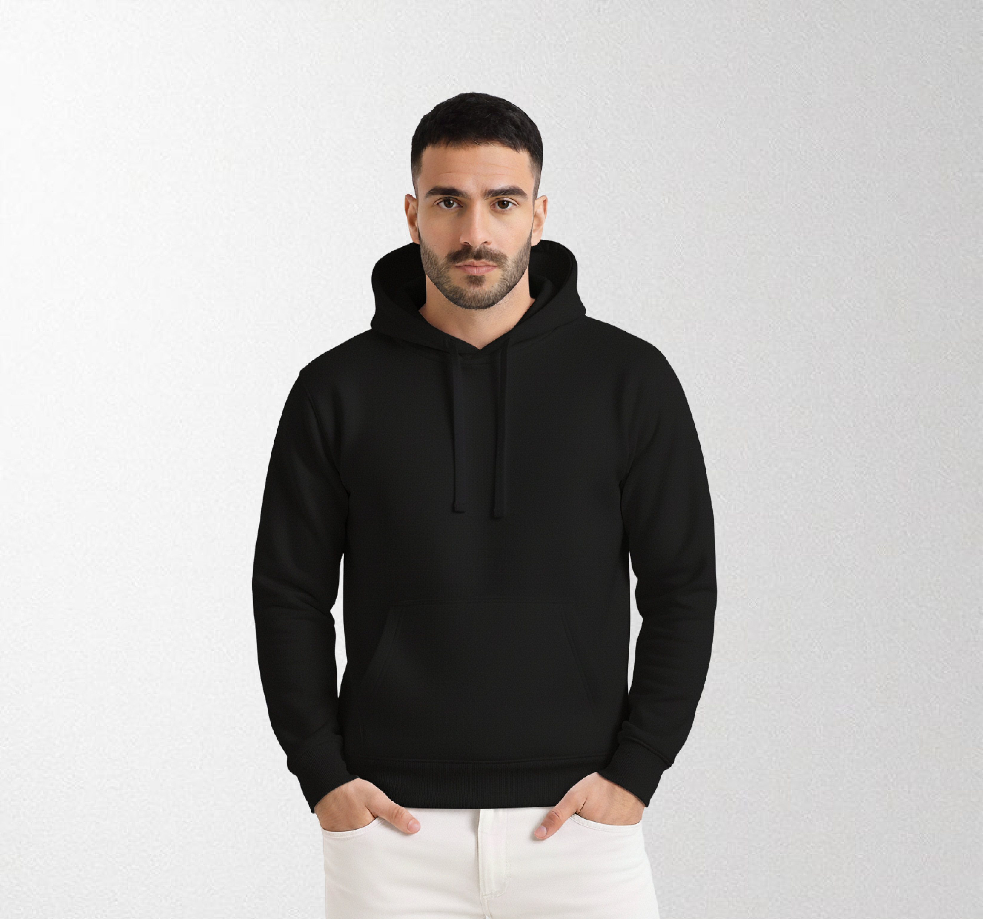 Blank Hoodie Black