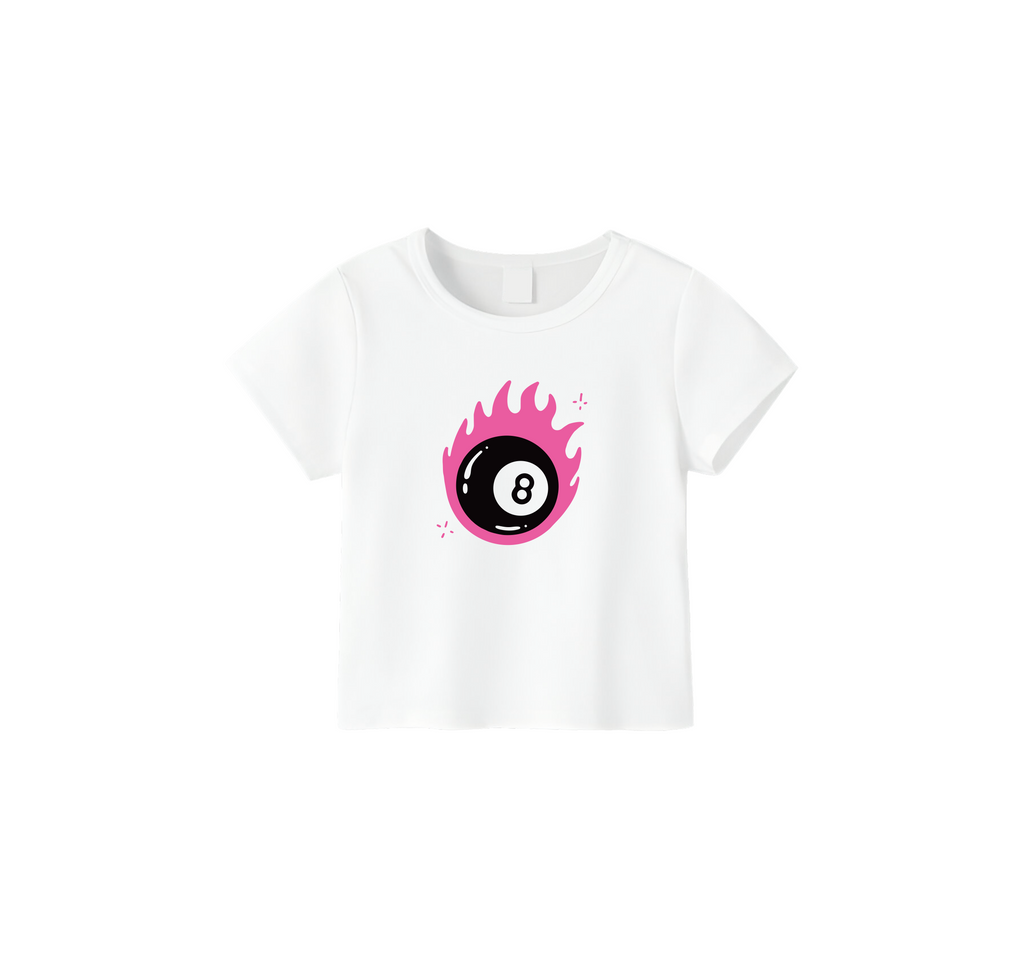 8 Balls Crop Top