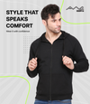 Convertible Zipper Hoodie Jacket - Hoodie