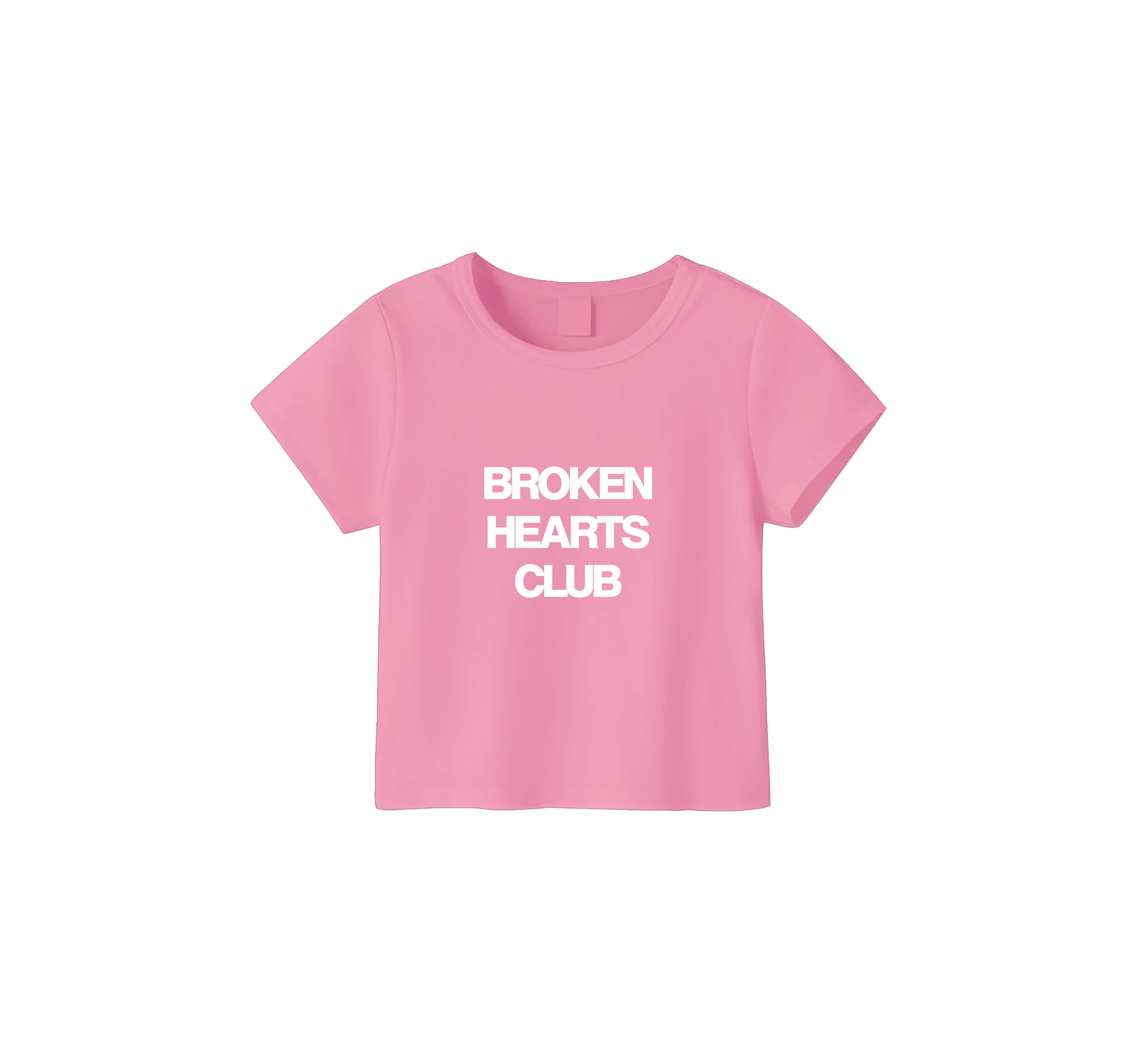 Broken Heart Club Crop-top t-shirt