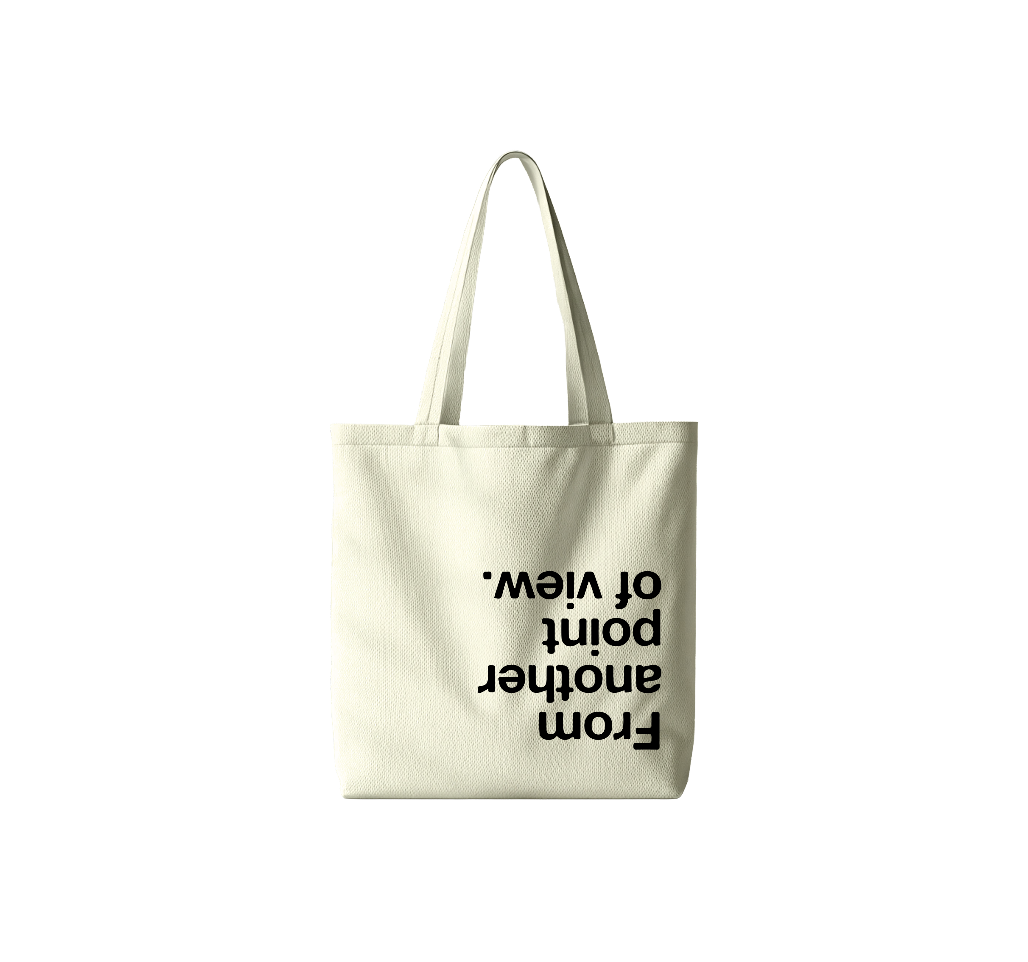 POV Typography Tote Bag