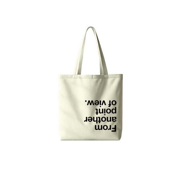 POV Typography Tote Bag