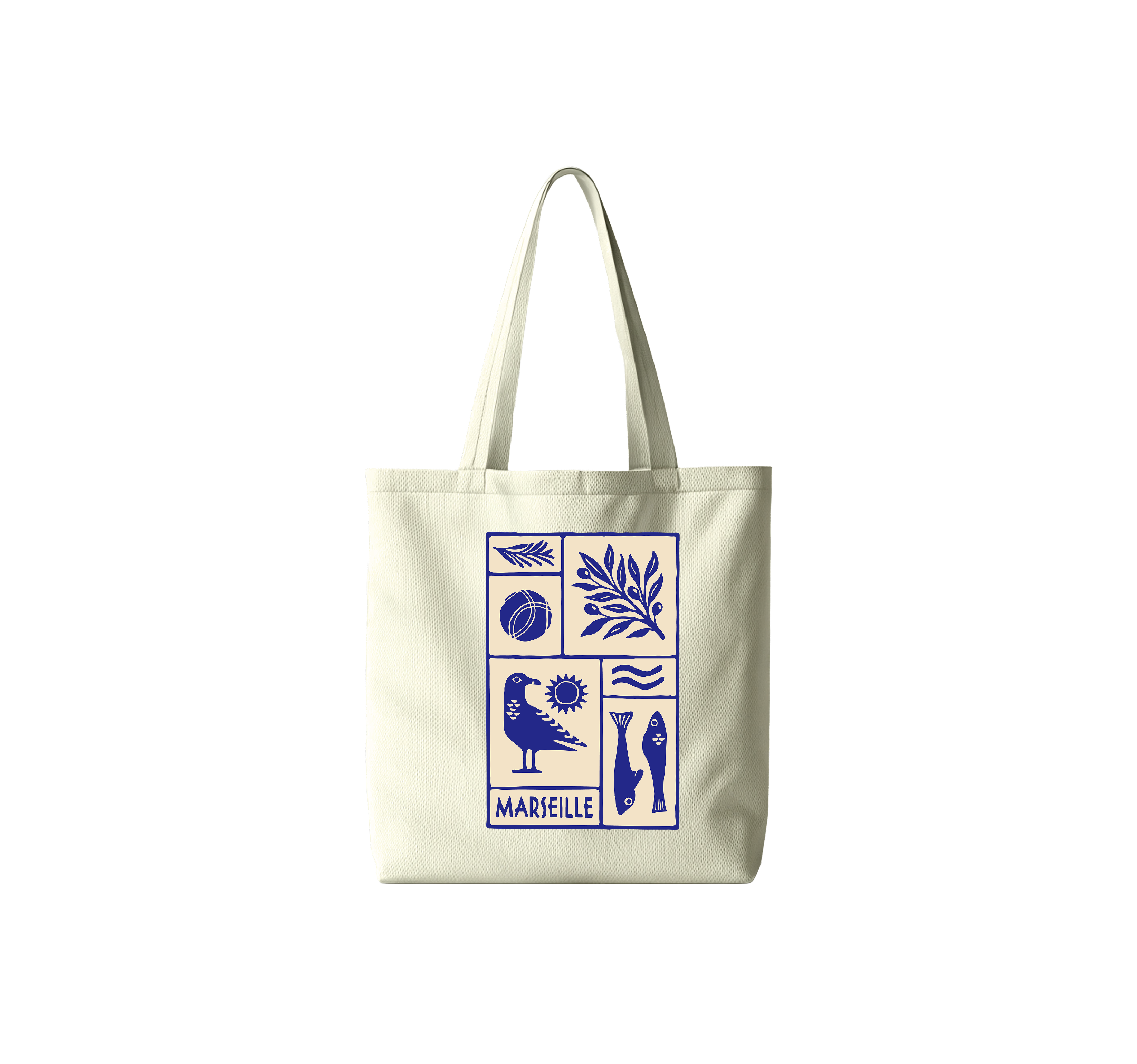 Marseille Graphic Tote Bag
