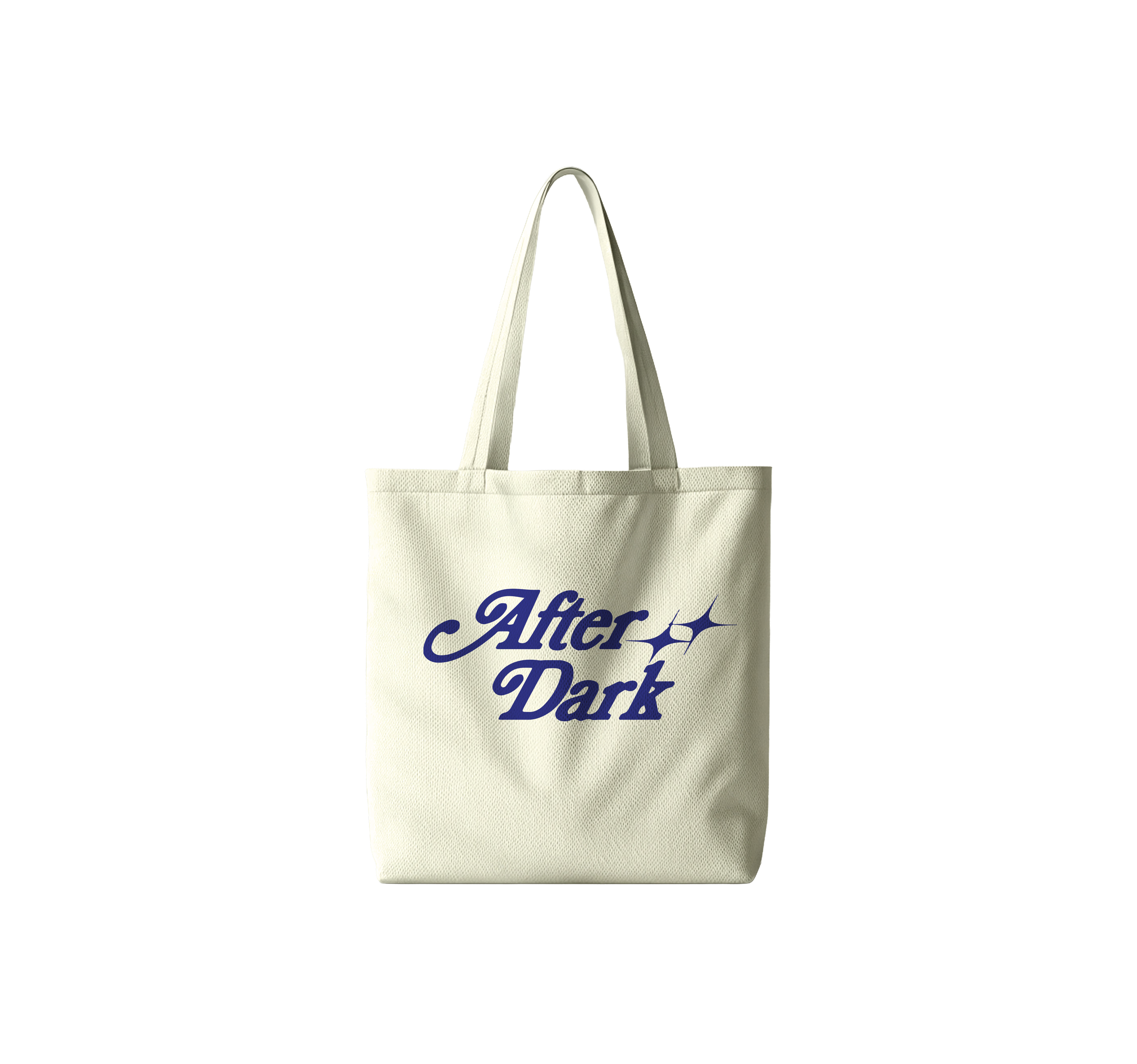 After dark Typography Tote Bag