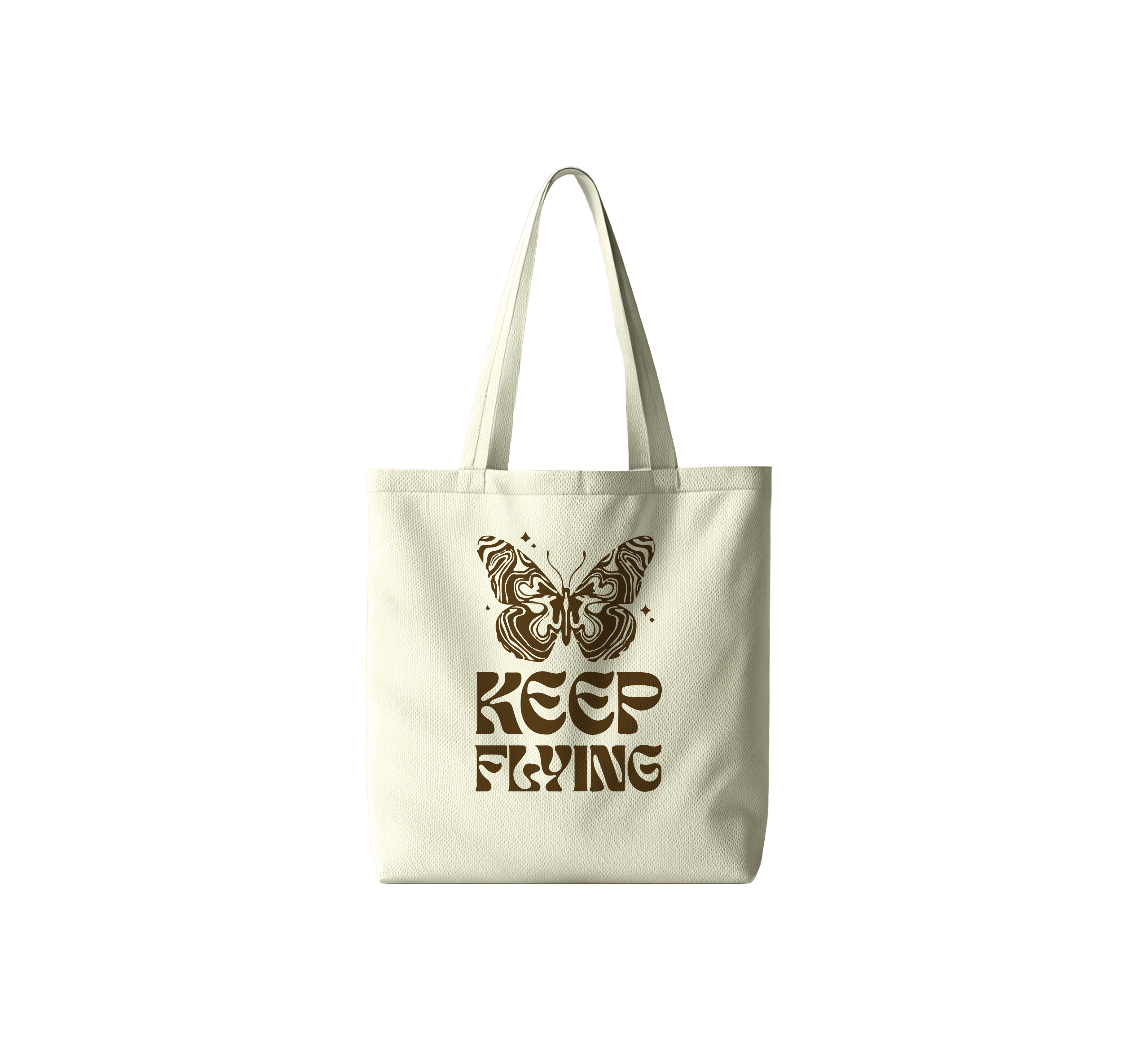 Keep Flying Graphic Tote Bag