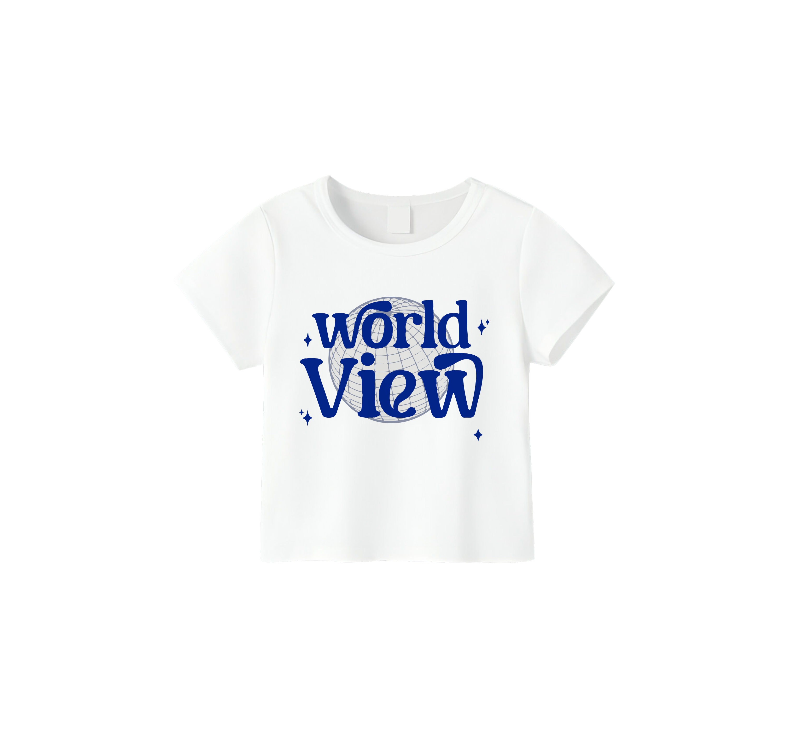 World view Crop Top
