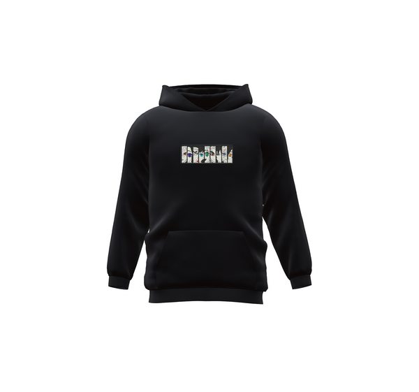 Hashira Demon Slayer Embroidered Hoodie