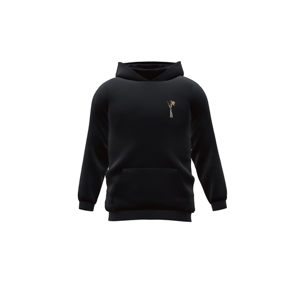 One Piece Embroidered Hoodie