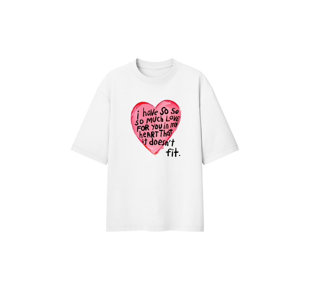 Heart Space Oversize Tee