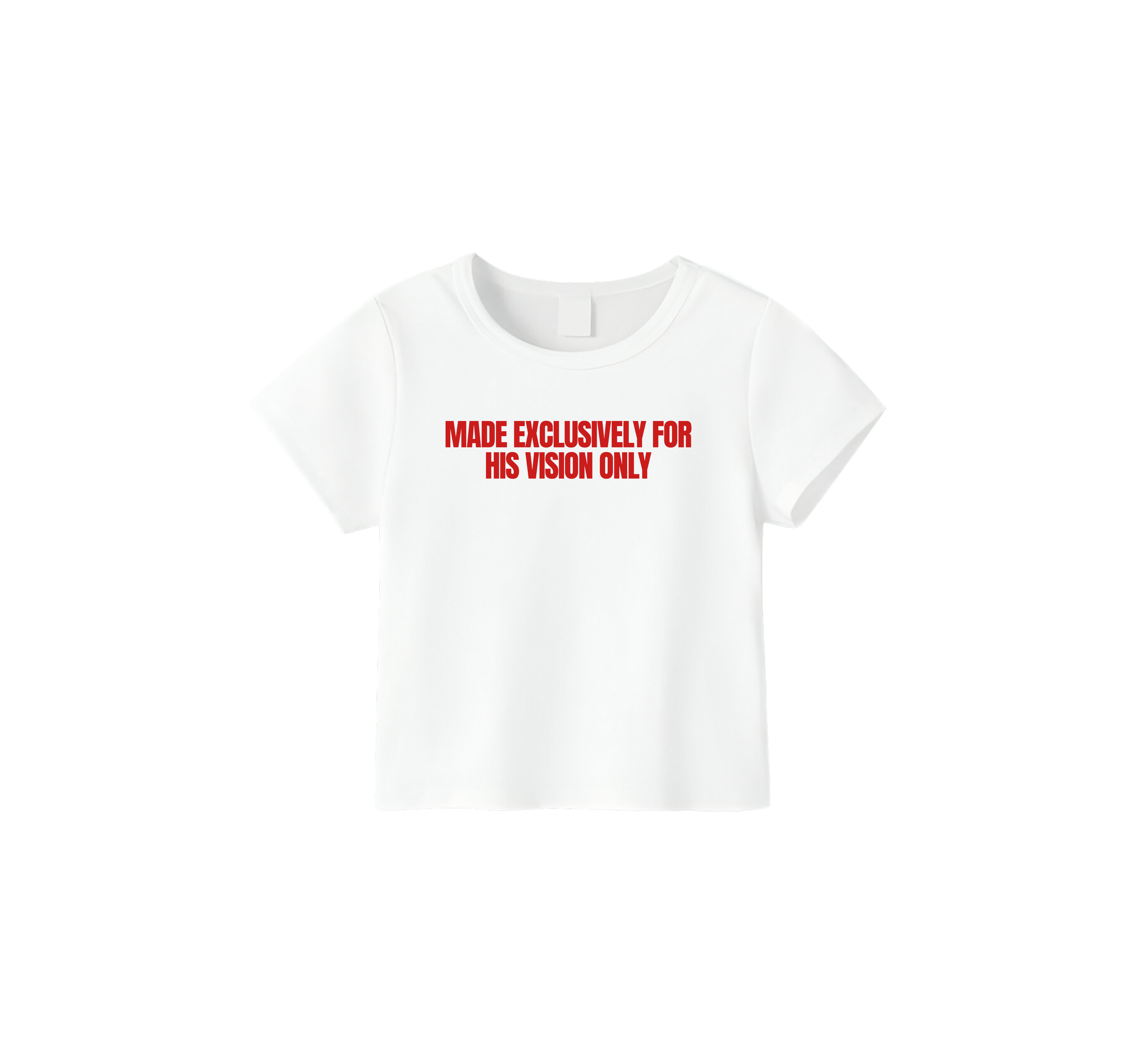 His Her Vision Crop Top