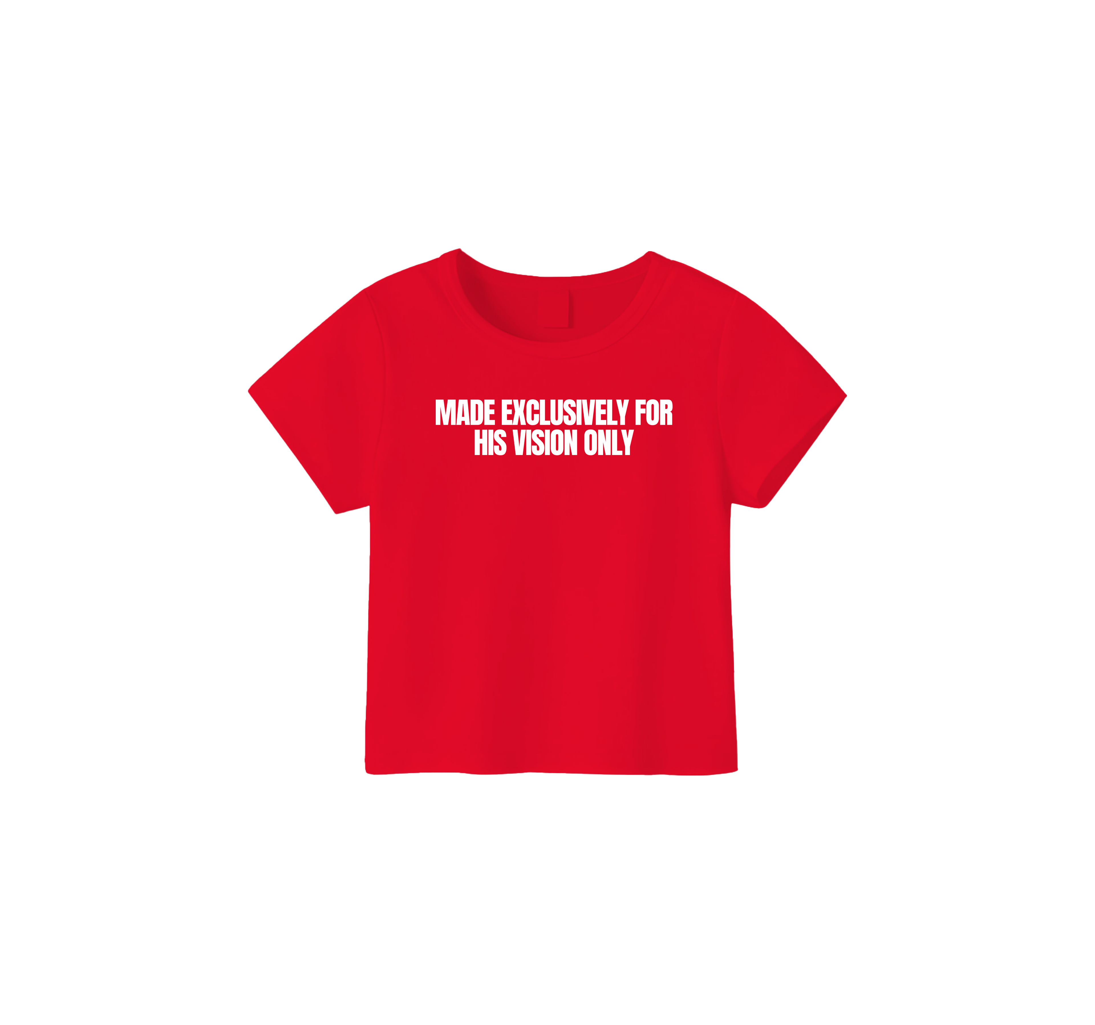 His Her Vision Crop Top