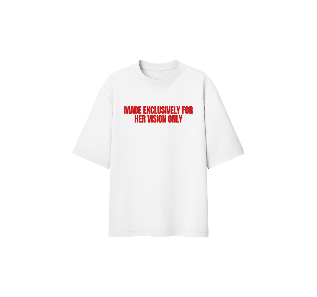 His Her Vision Oversize Tee