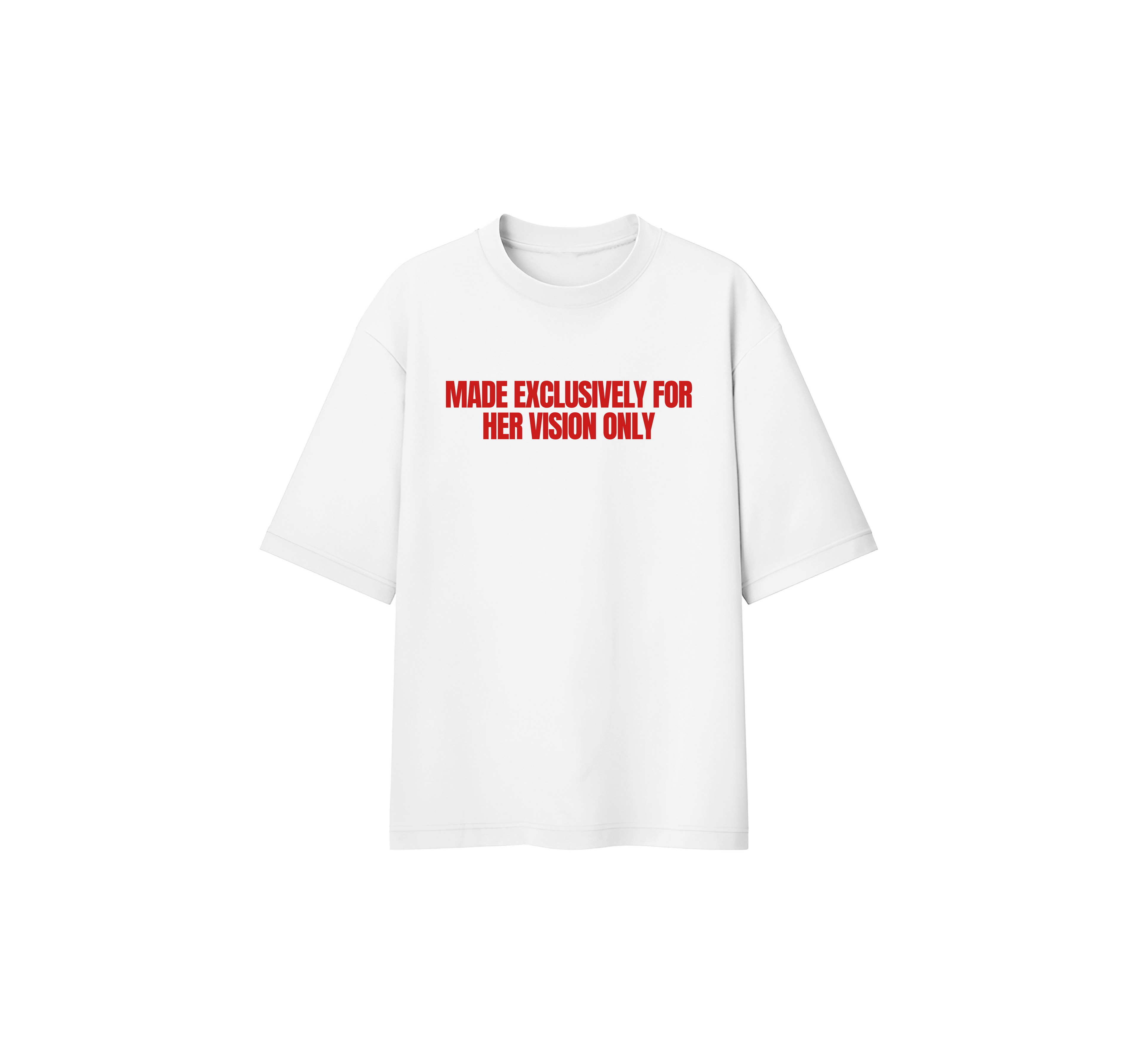 His Her Vision Oversize Tee