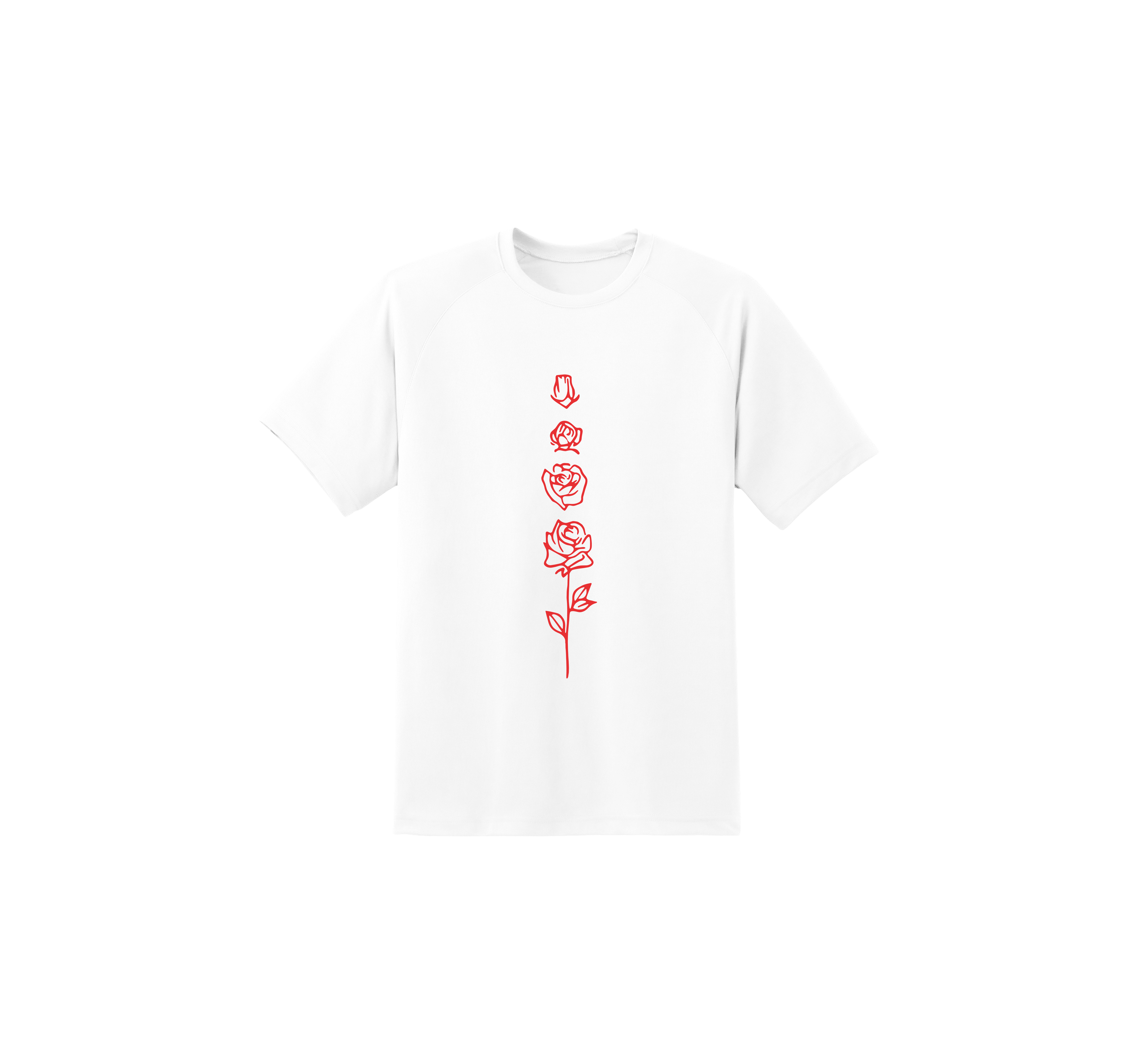 Rose Round Neck t-shirt