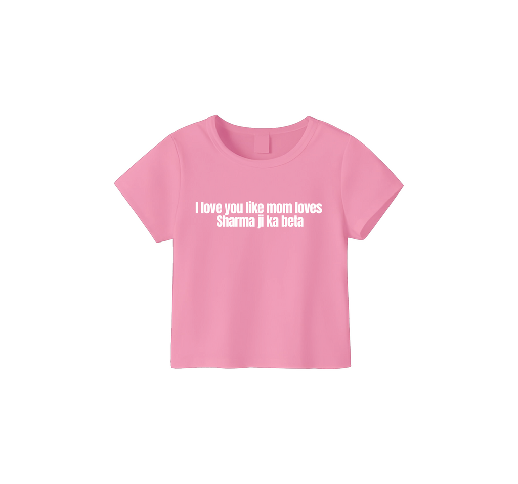 Sharma ji Beta Crop Top