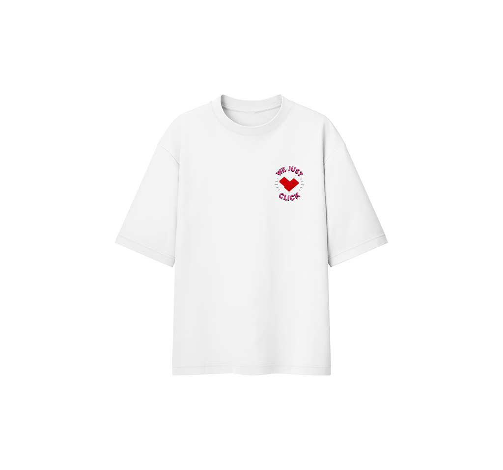 We Just Click Oversize Tee