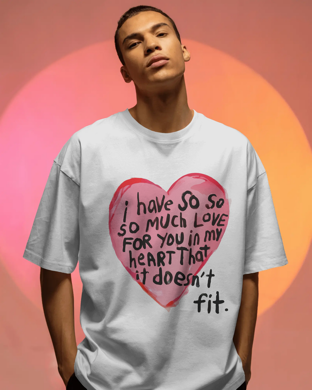 Heart Space Oversize Tee