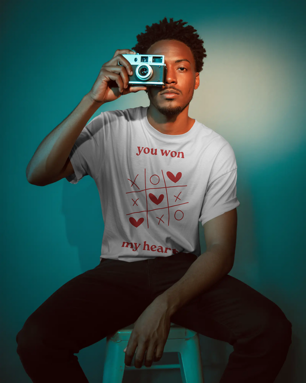 Won My Heart Round Neck t-shirt
