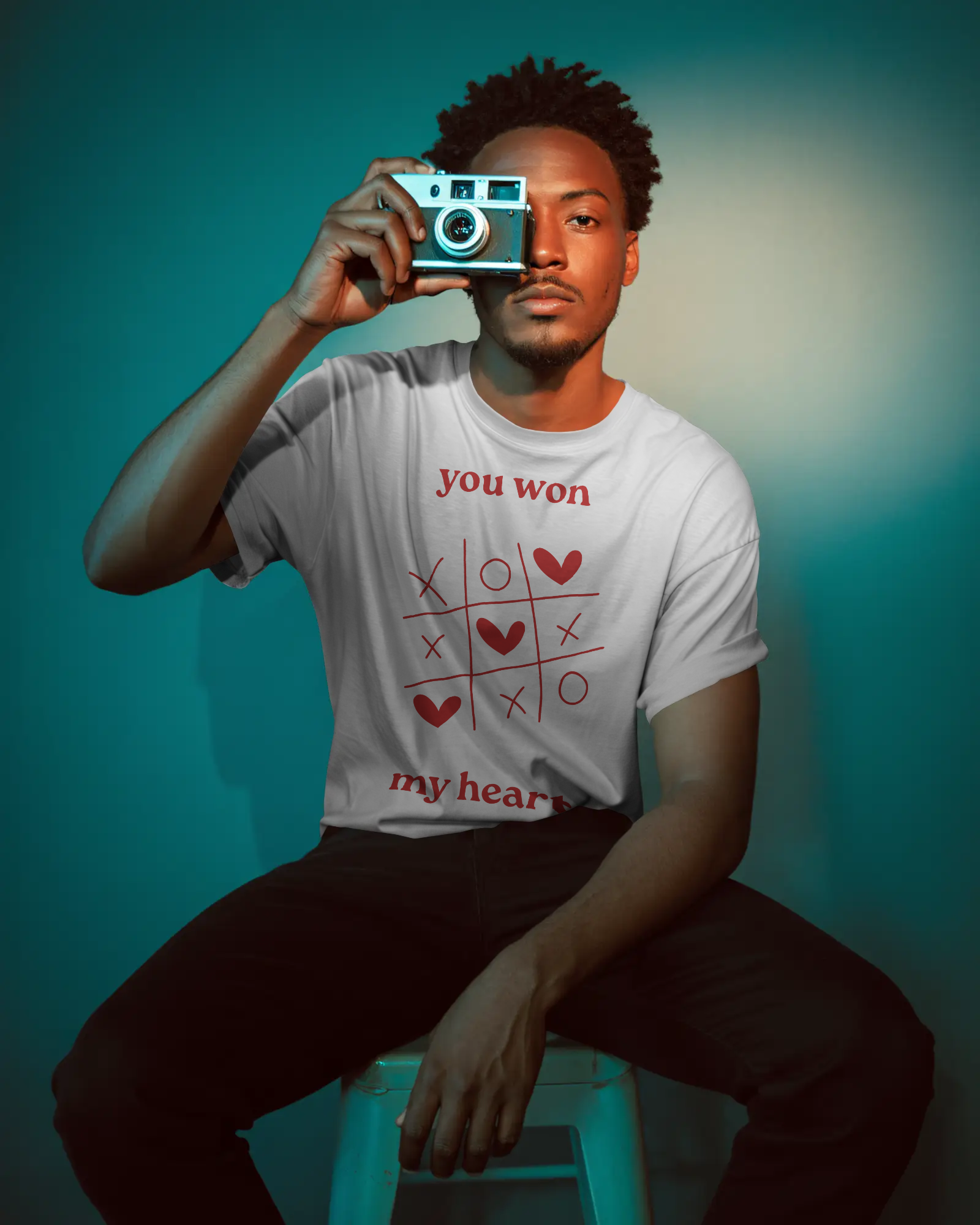 Won My Heart Round Neck t-shirt