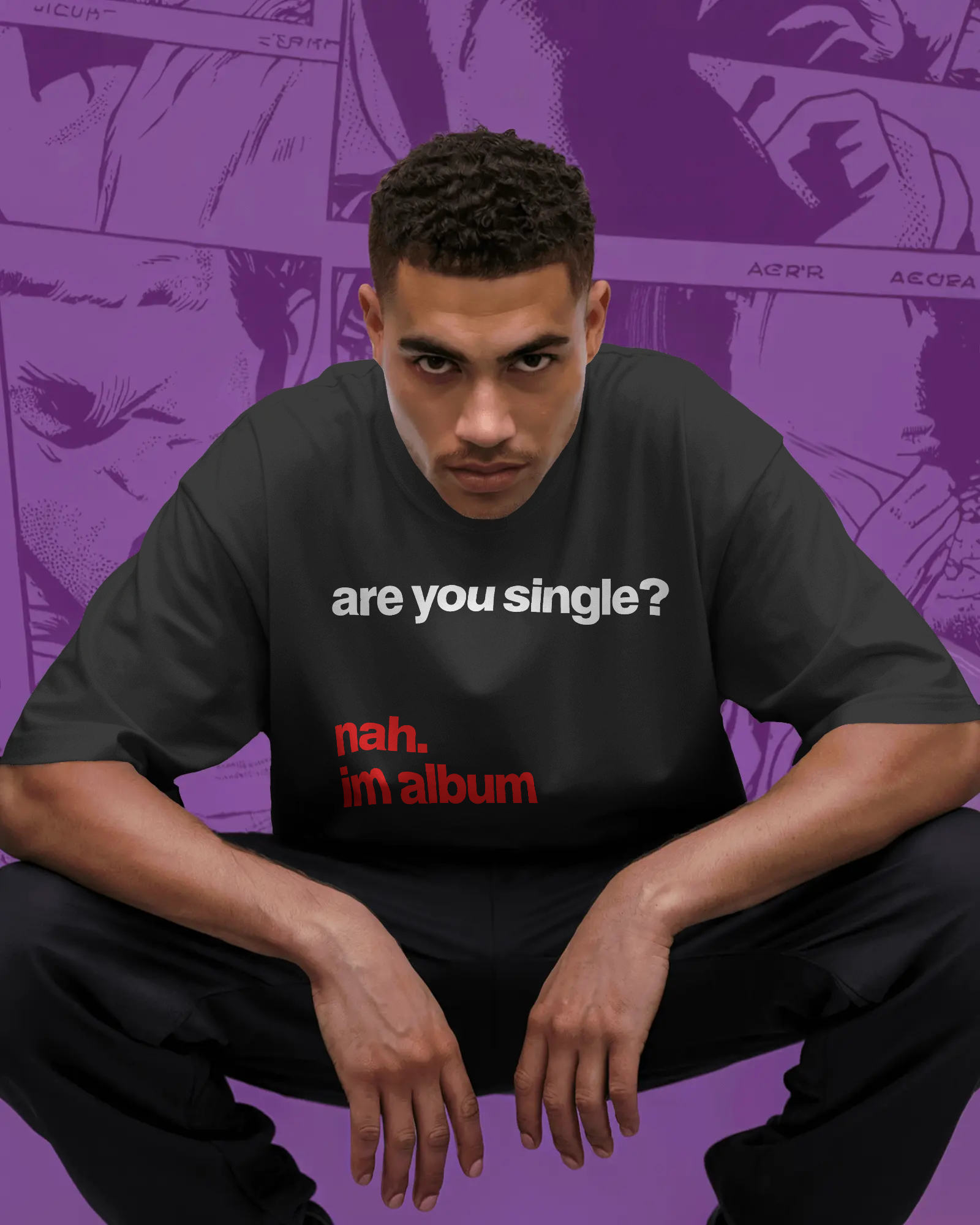 Are You Single Oversize Tee