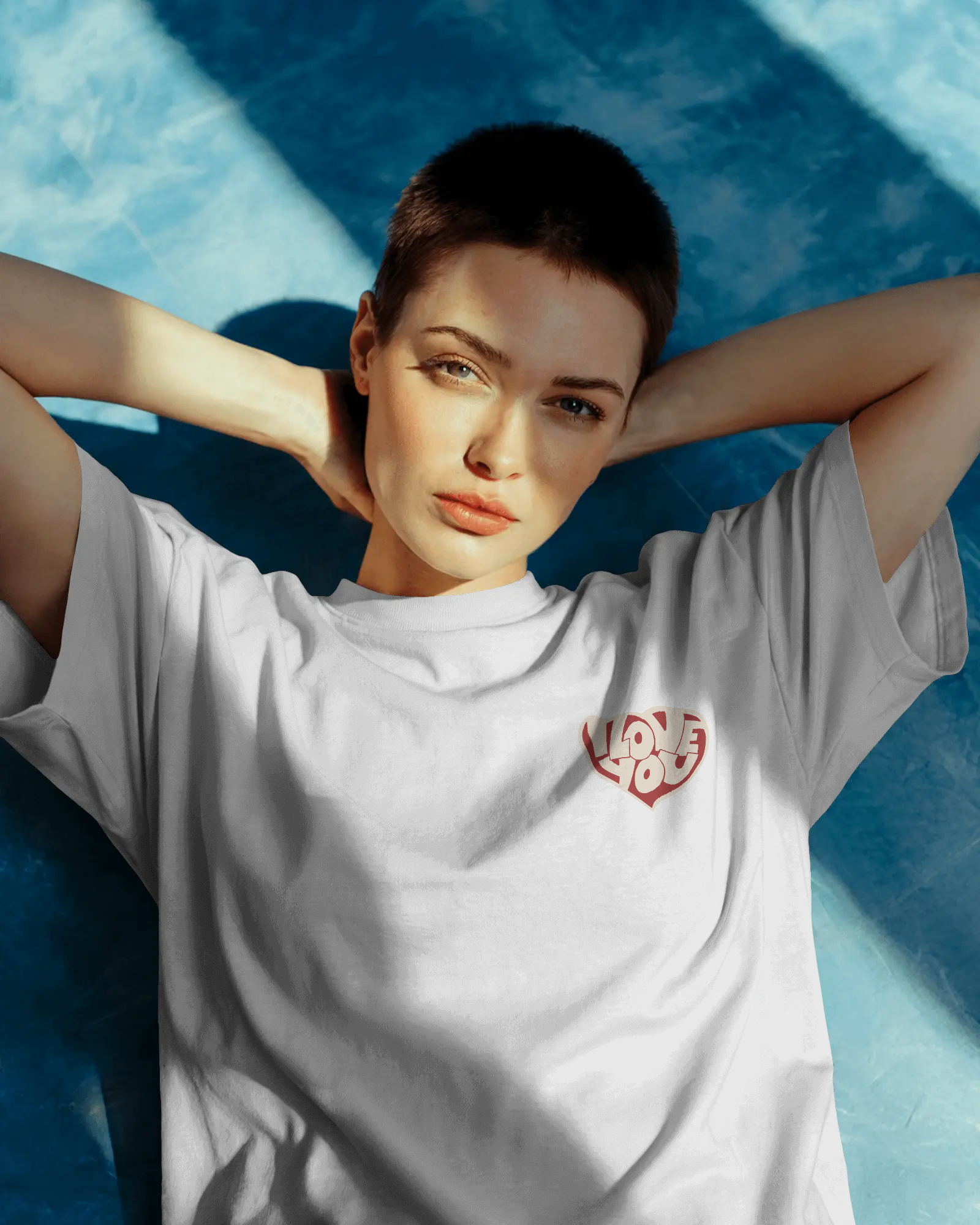 ILY Heart Oversize Tee