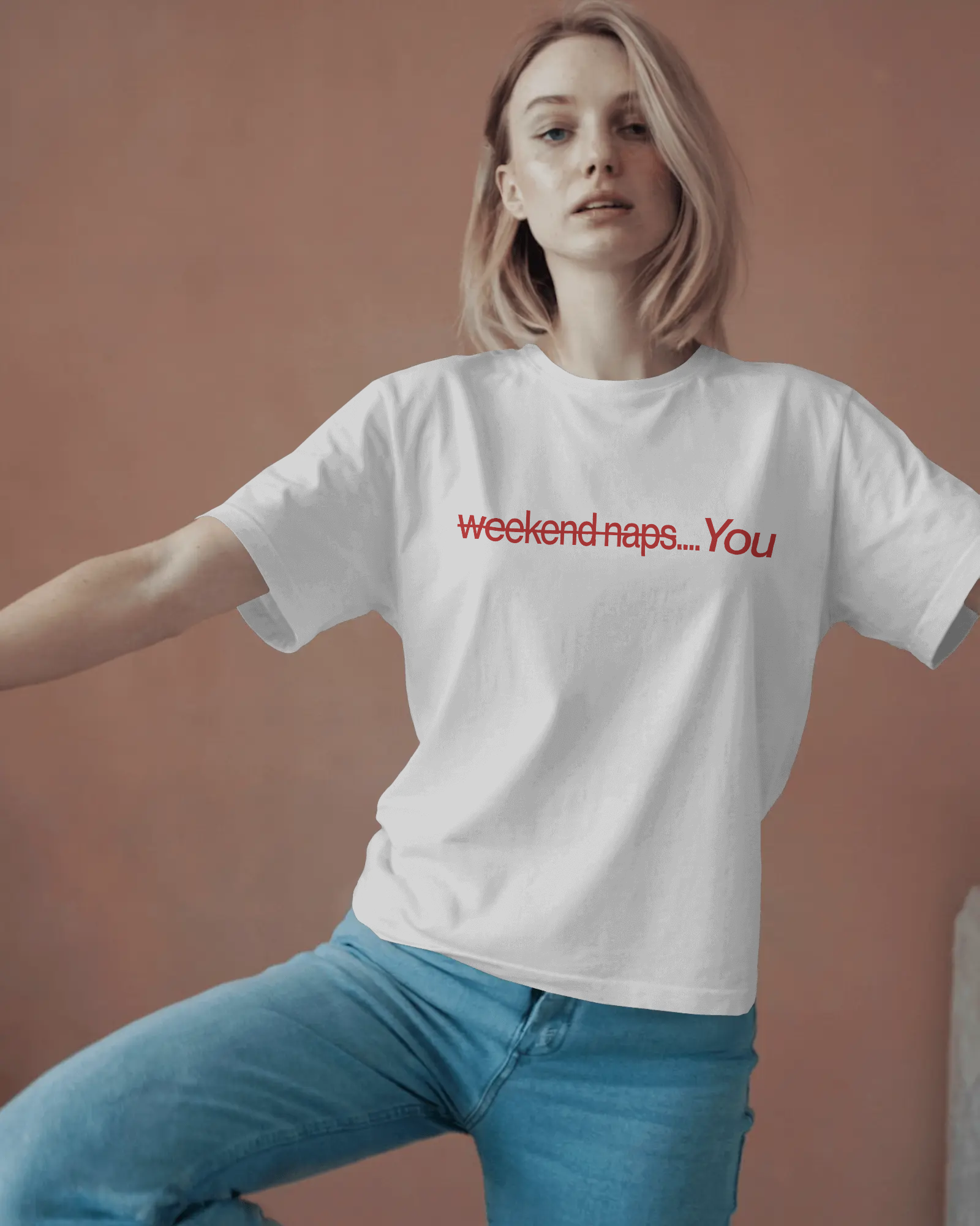 Weekend NAPS Round Neck t-shirt