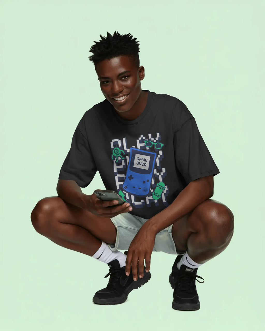 GAME OVER Retro Console Tee