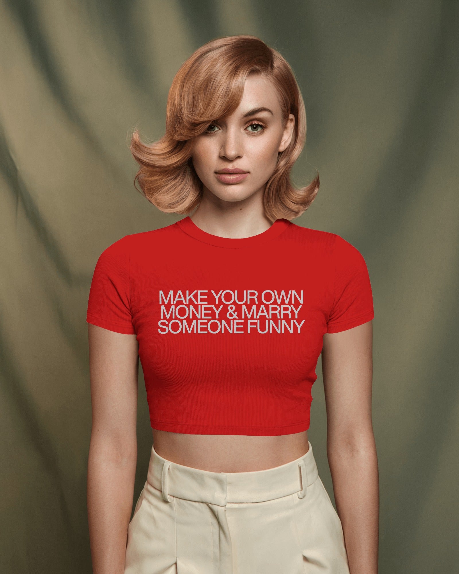 Make Your Own Money Crop Top