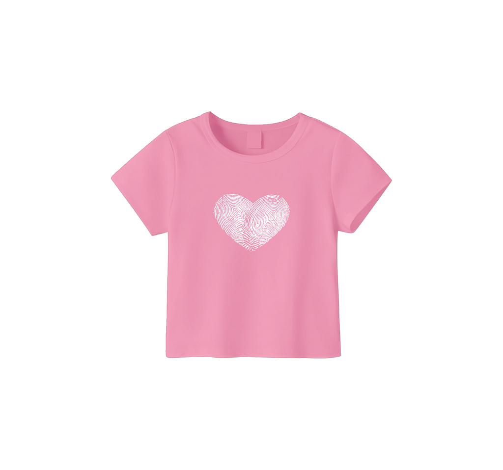 Fingerprint Crop Top