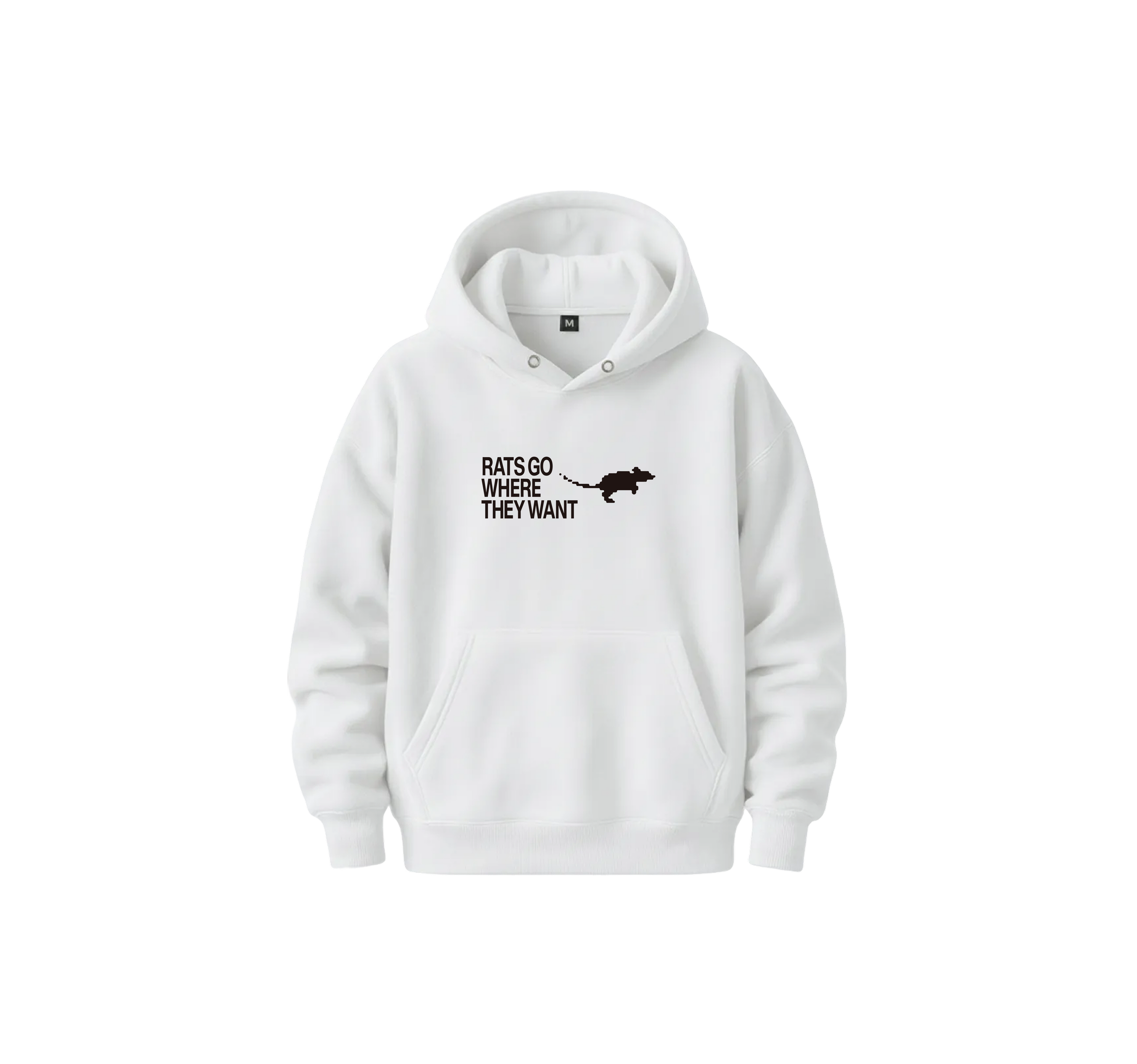 Rats Go Where They Want Hoodie