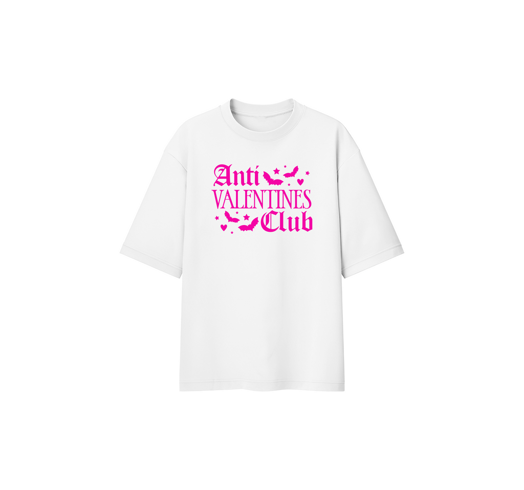 Anti Valentine Club Oversize Tee