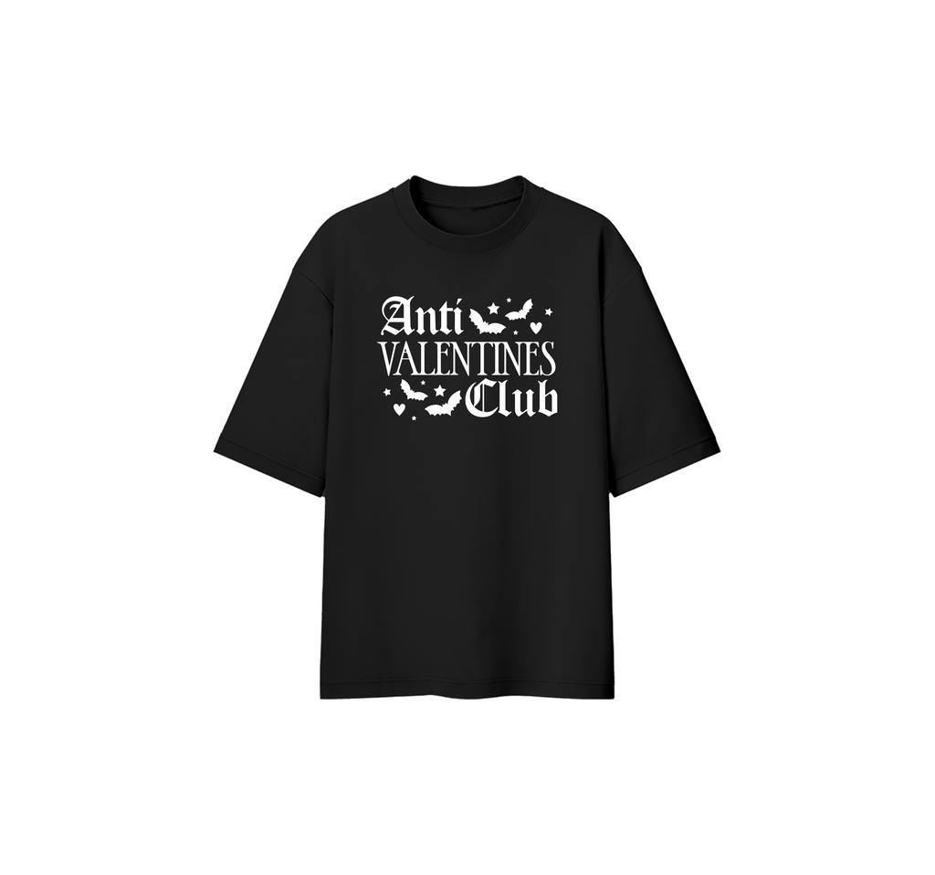 Anti Valentine Club Oversize Tee