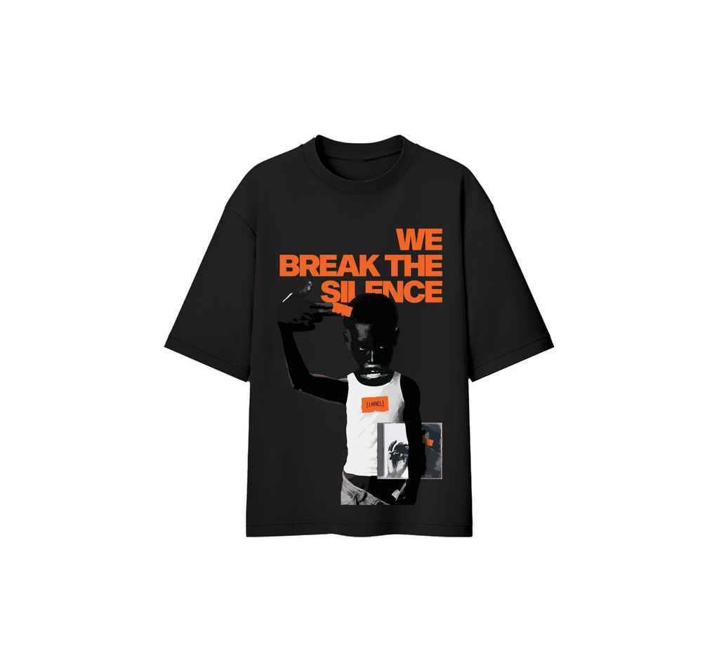 We Break The Silence Oversize Tee