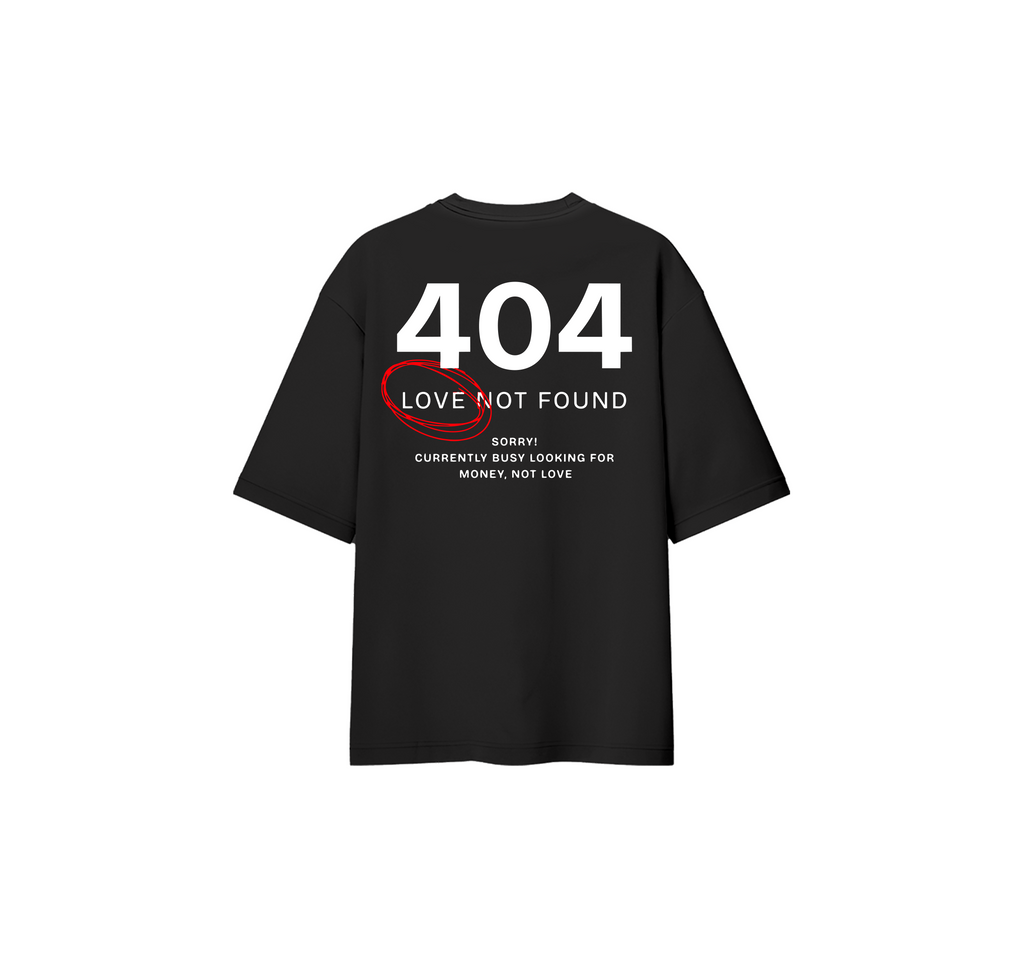 404 Error Oversize Tee
