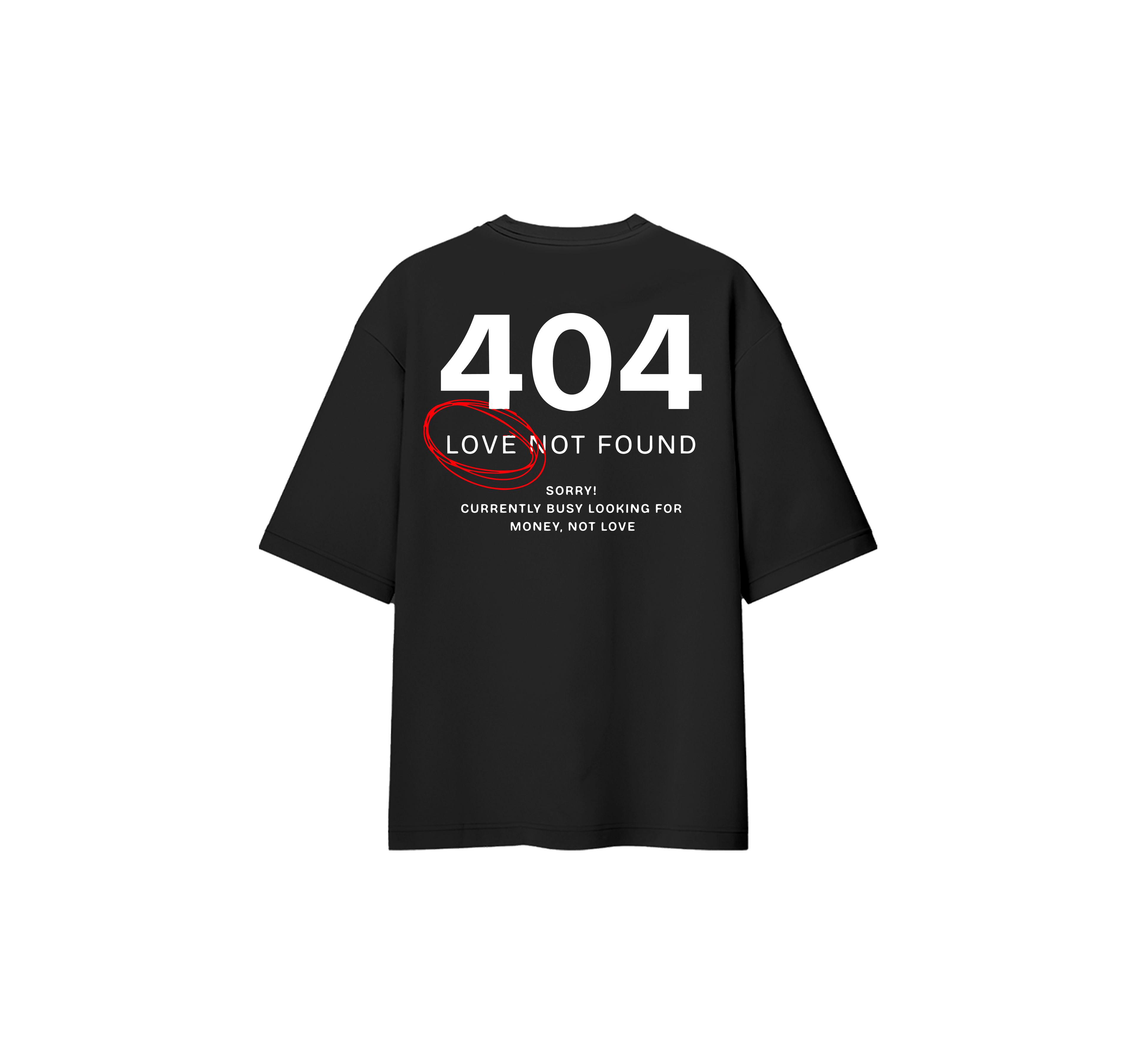 404 Error Oversize Tee