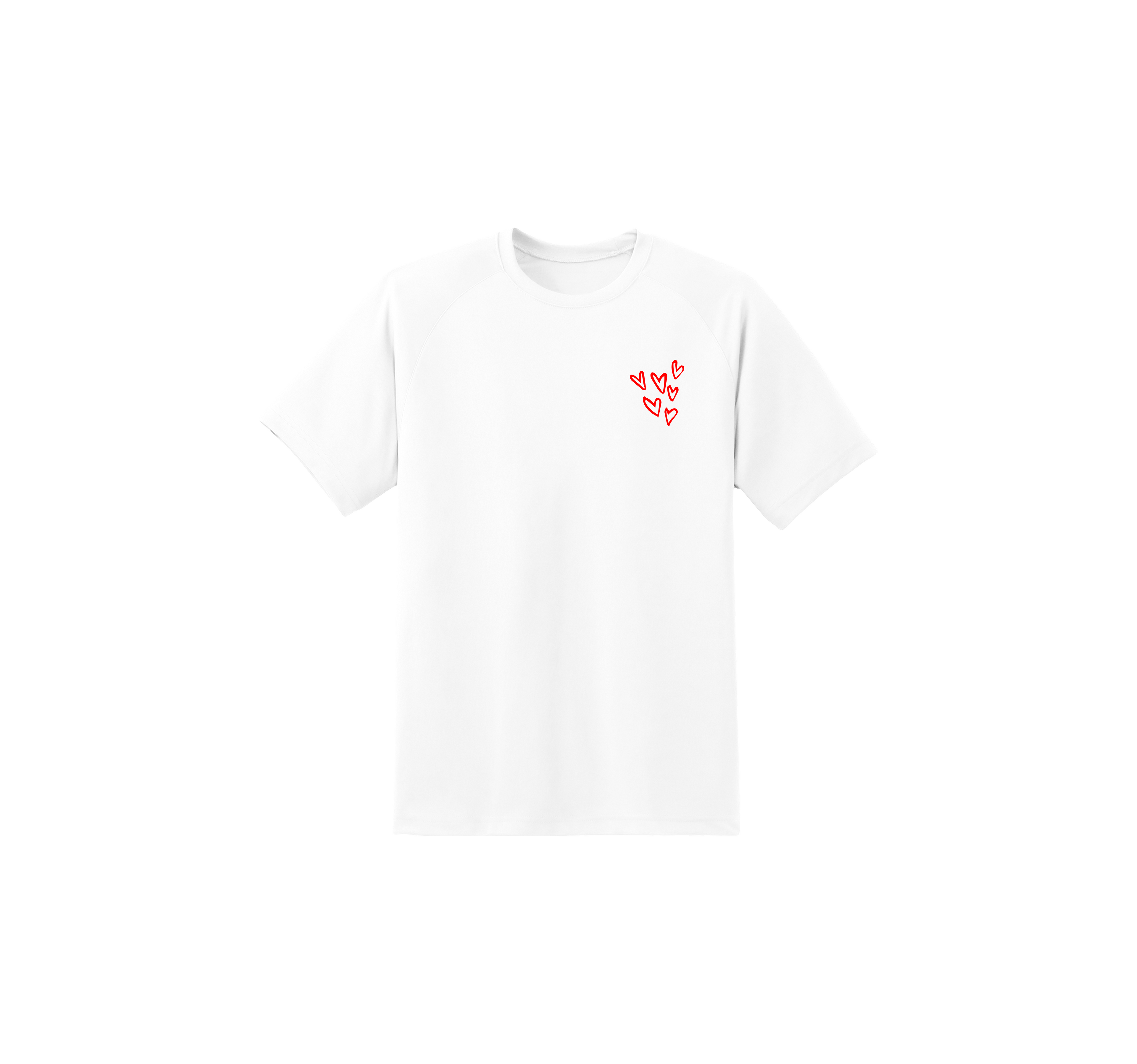 Heartful Round Neck T-Shirt