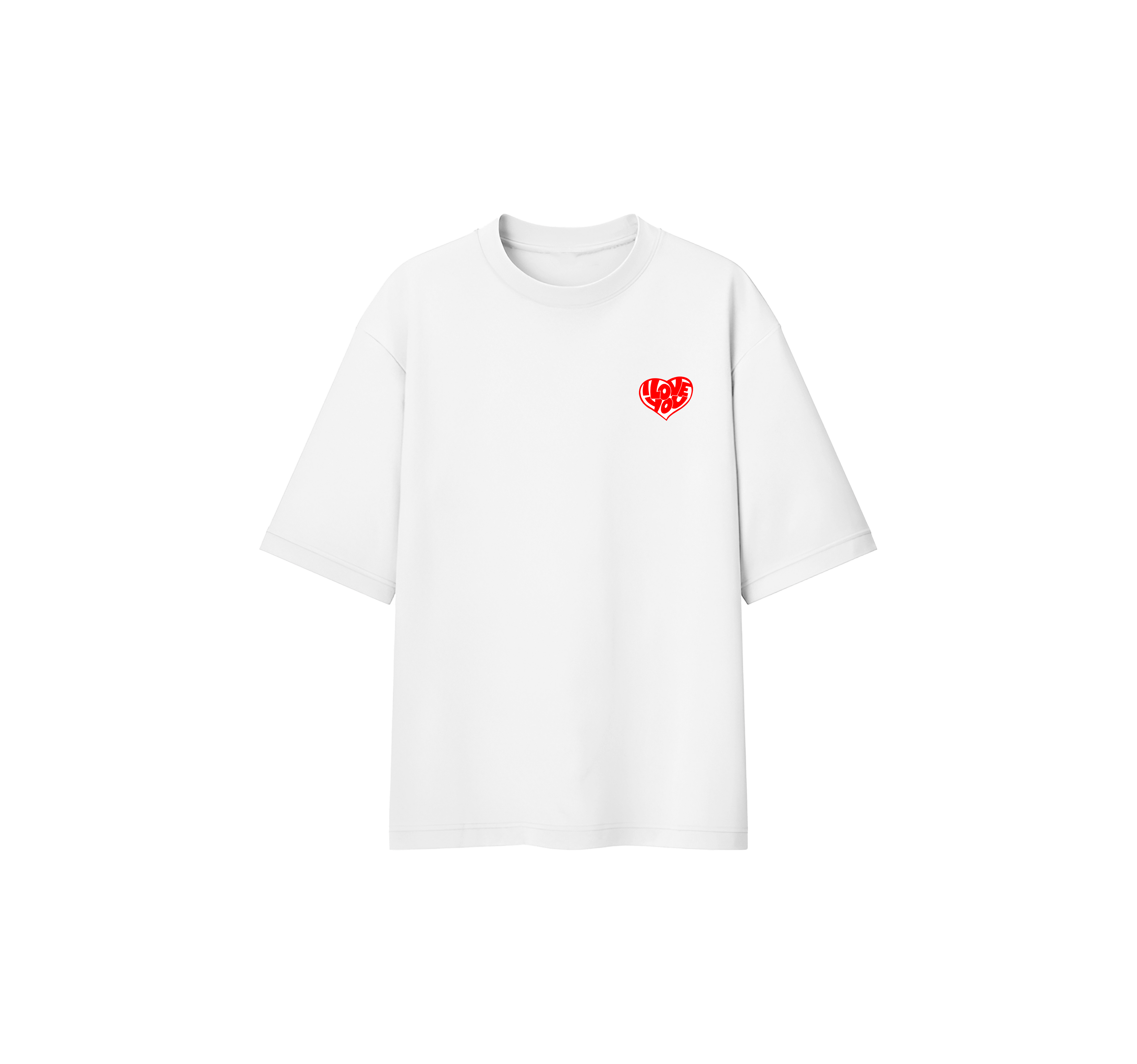 ILY Heart Oversize Tee