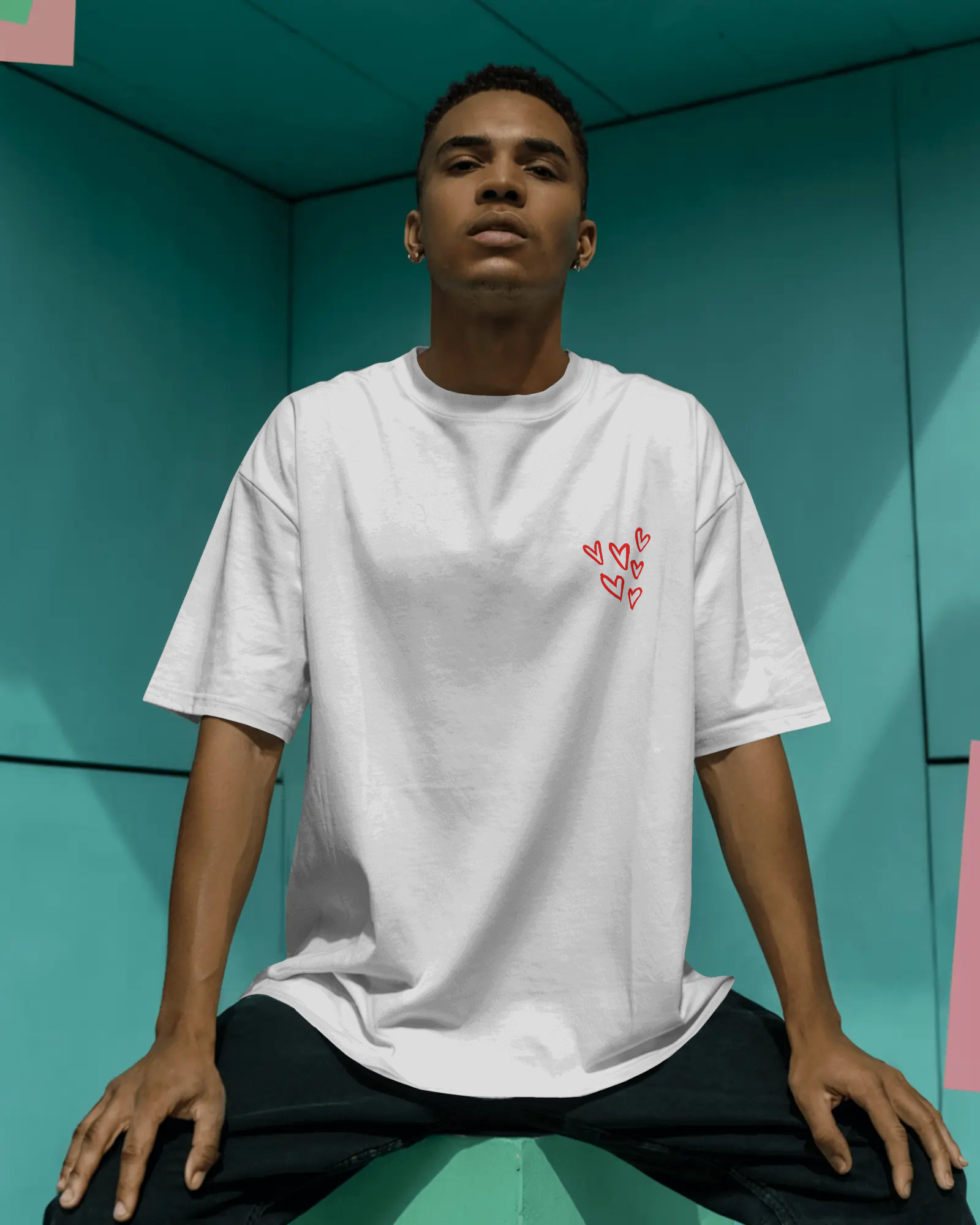 Heartful Oversize Tee