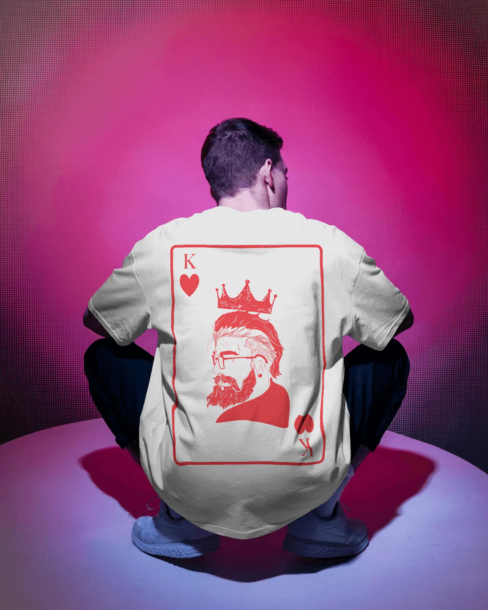 King & Queen Oversize Tee
